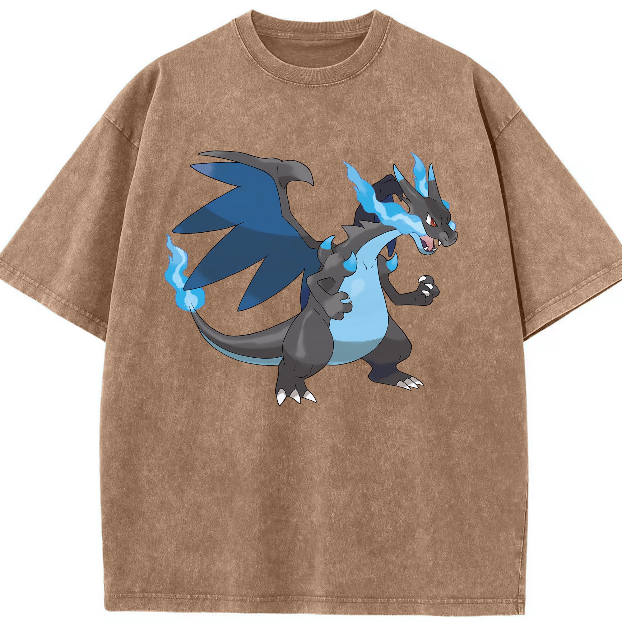 （画像用） ポケットモンスター Pokémon 綿100% ヴィンテージ風 半袖Tシャツ（フロントプリント）