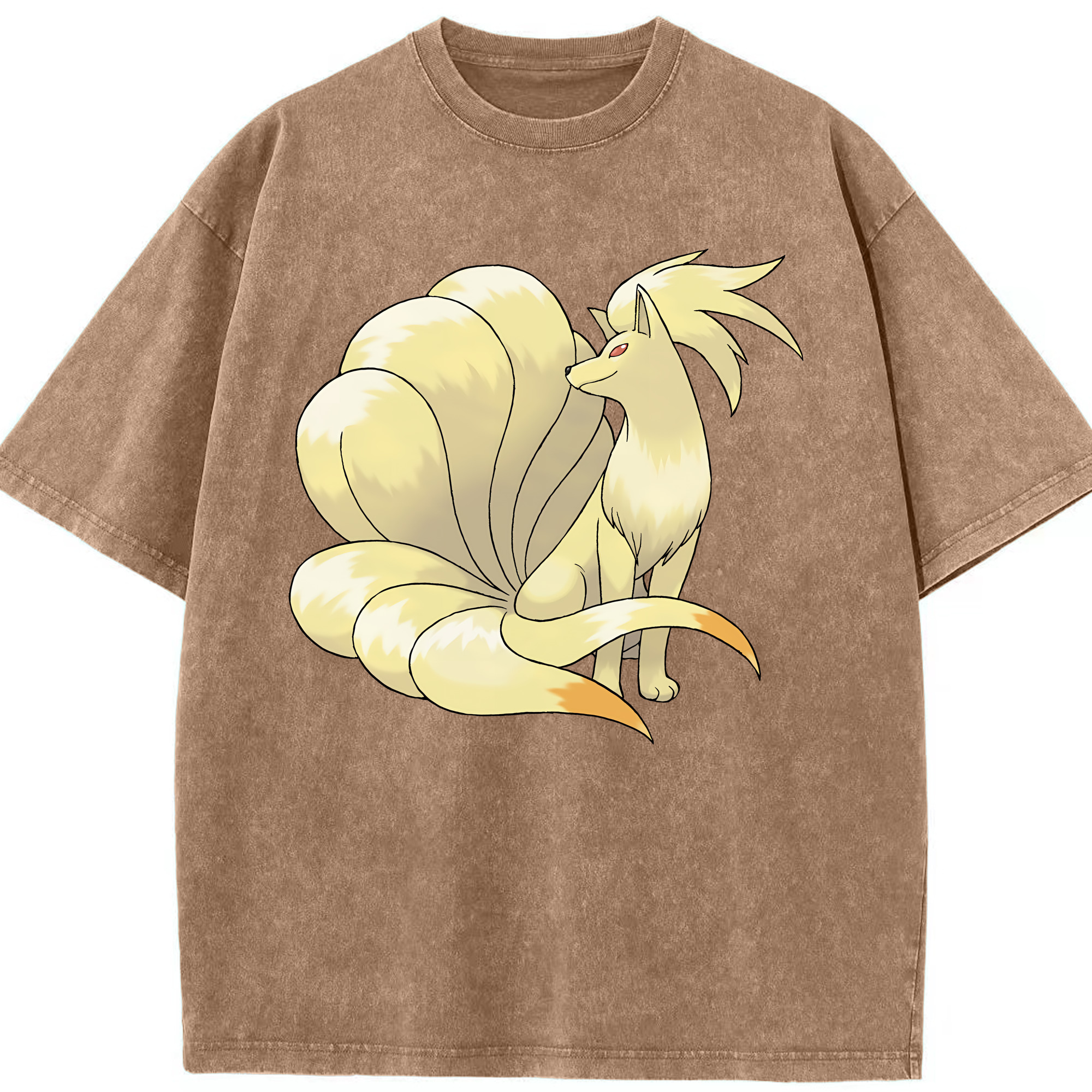 （画像用） ポケットモンスター Pokémon 綿100% ヴィンテージ風 半袖Tシャツ（フロントプリント）