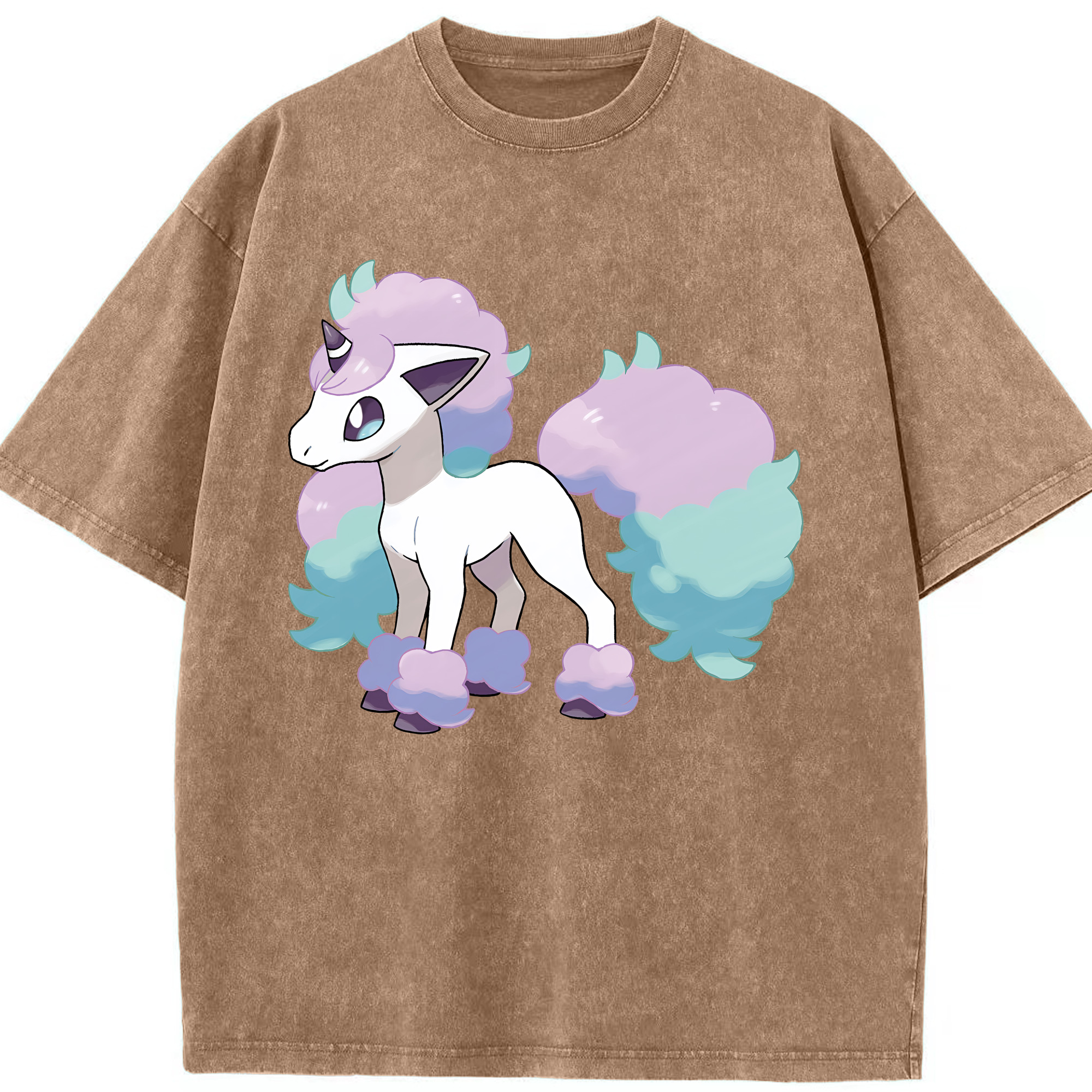 （画像用） ポケットモンスター Pokémon 綿100% ヴィンテージ風 半袖Tシャツ（フロントプリント）