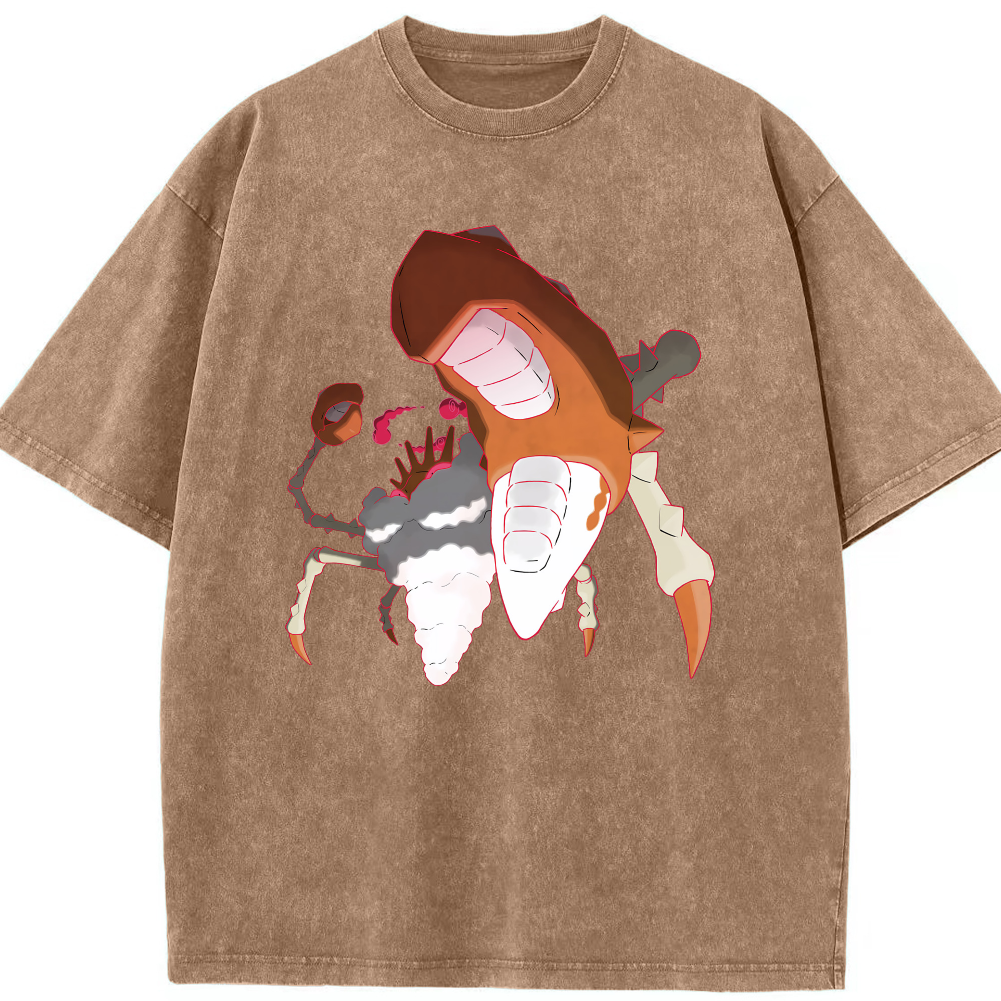 （画像用） ポケットモンスター Pokémon 綿100% ヴィンテージ風 半袖Tシャツ（フロントプリント）