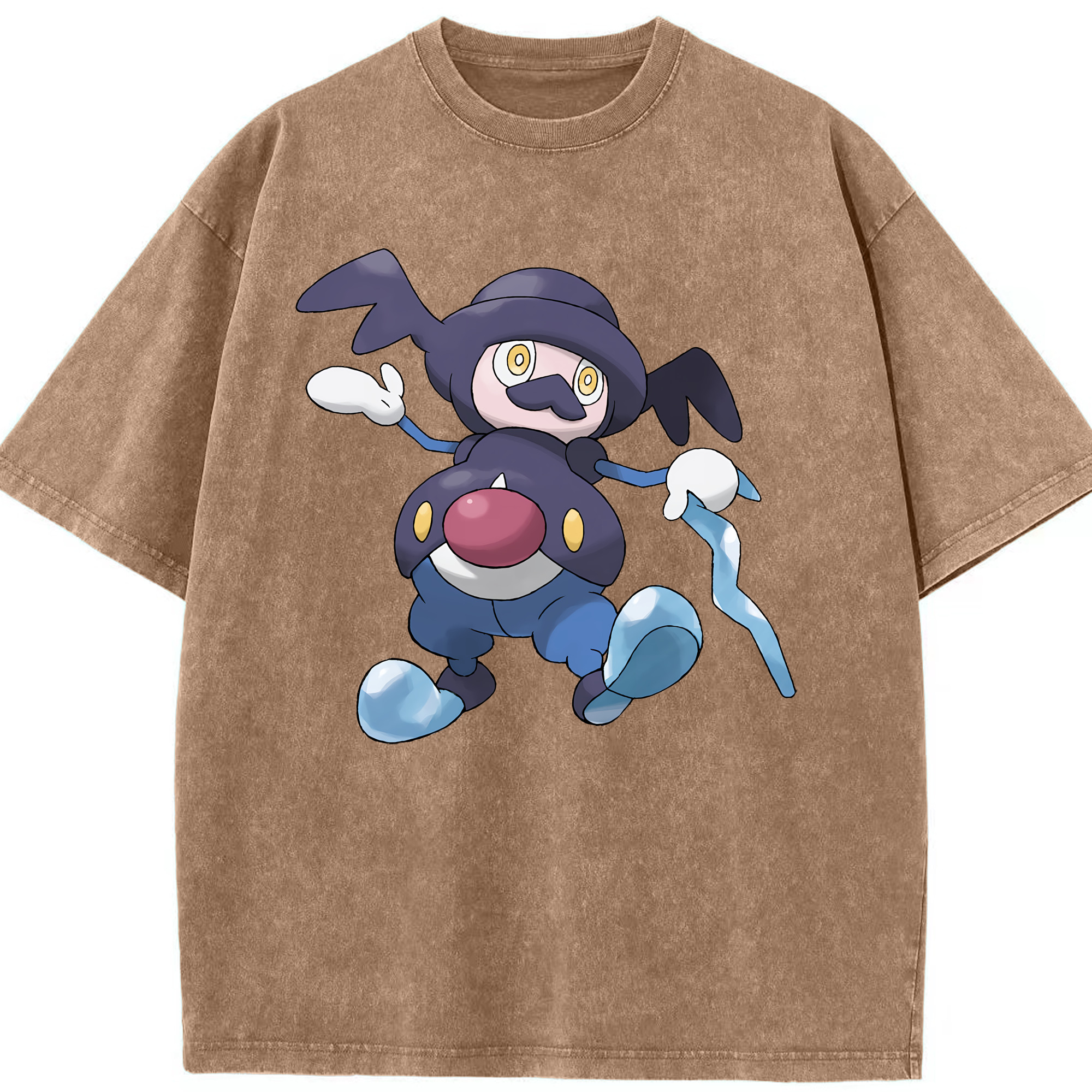 （画像用） ポケットモンスター Pokémon 綿100% ヴィンテージ風 半袖Tシャツ（フロントプリント）