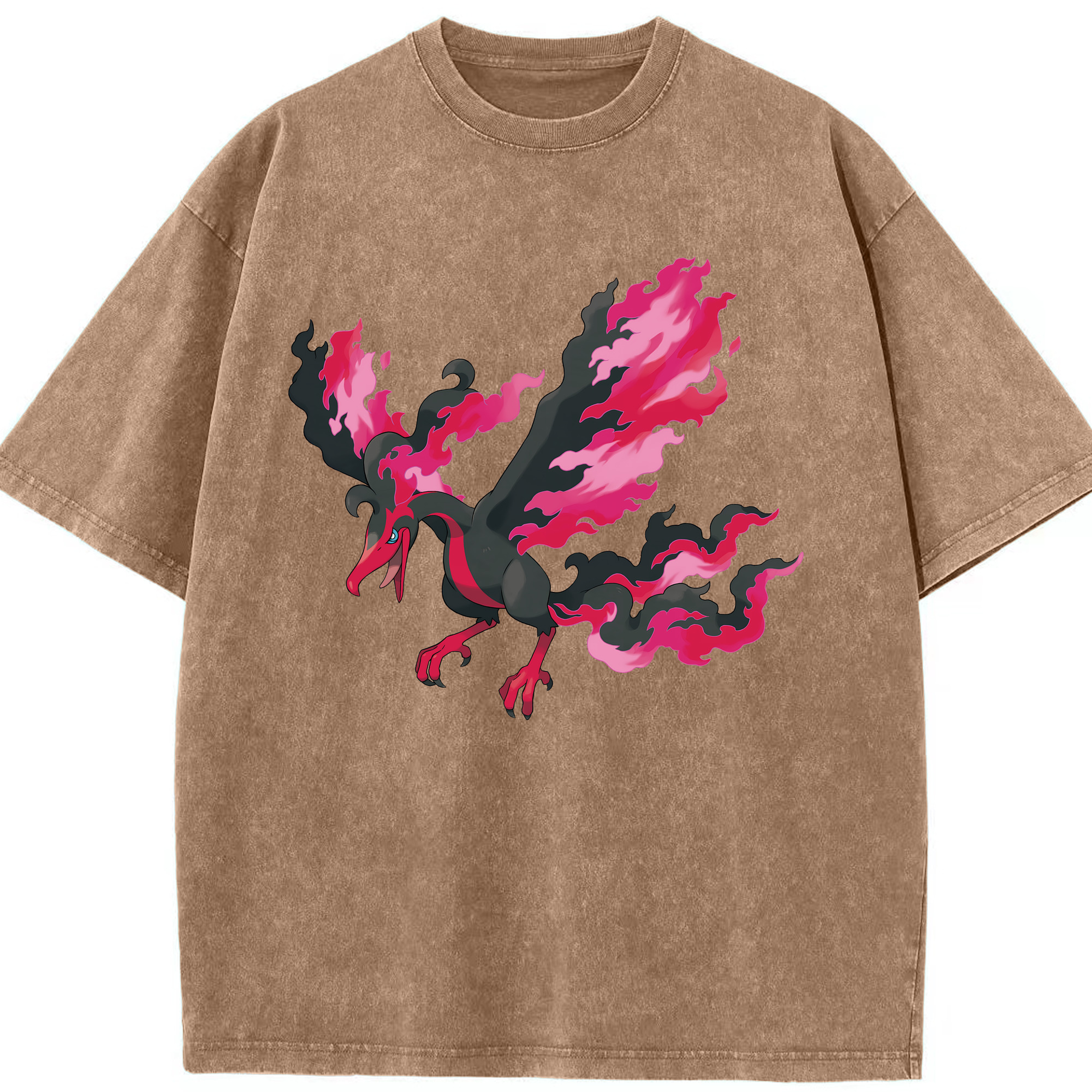 （画像用） ポケットモンスター Pokémon 綿100% ヴィンテージ風 半袖Tシャツ（フロントプリント）
