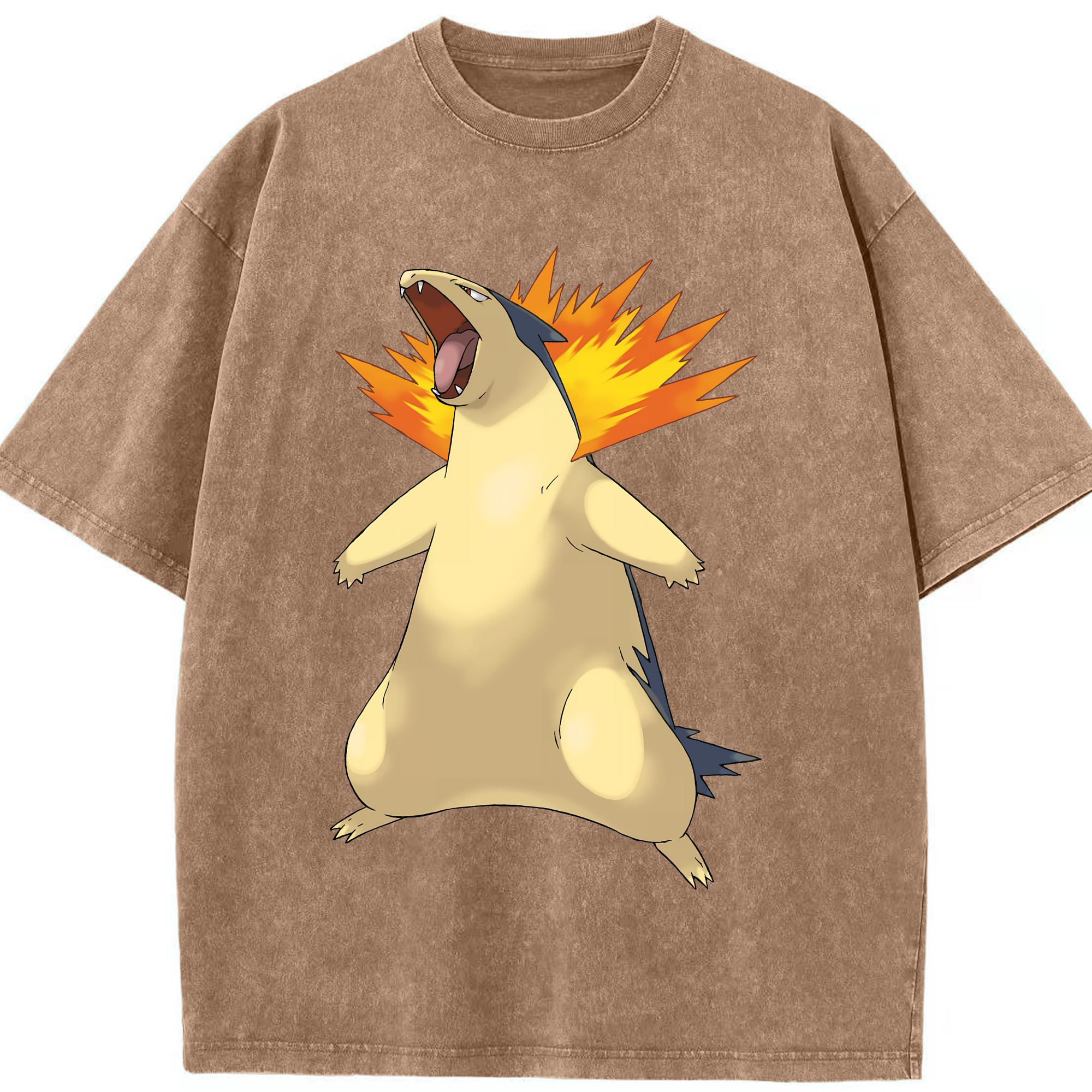 （画像用） ポケットモンスター Pokémon 綿100% ヴィンテージ風 半袖Tシャツ（フロントプリント）
