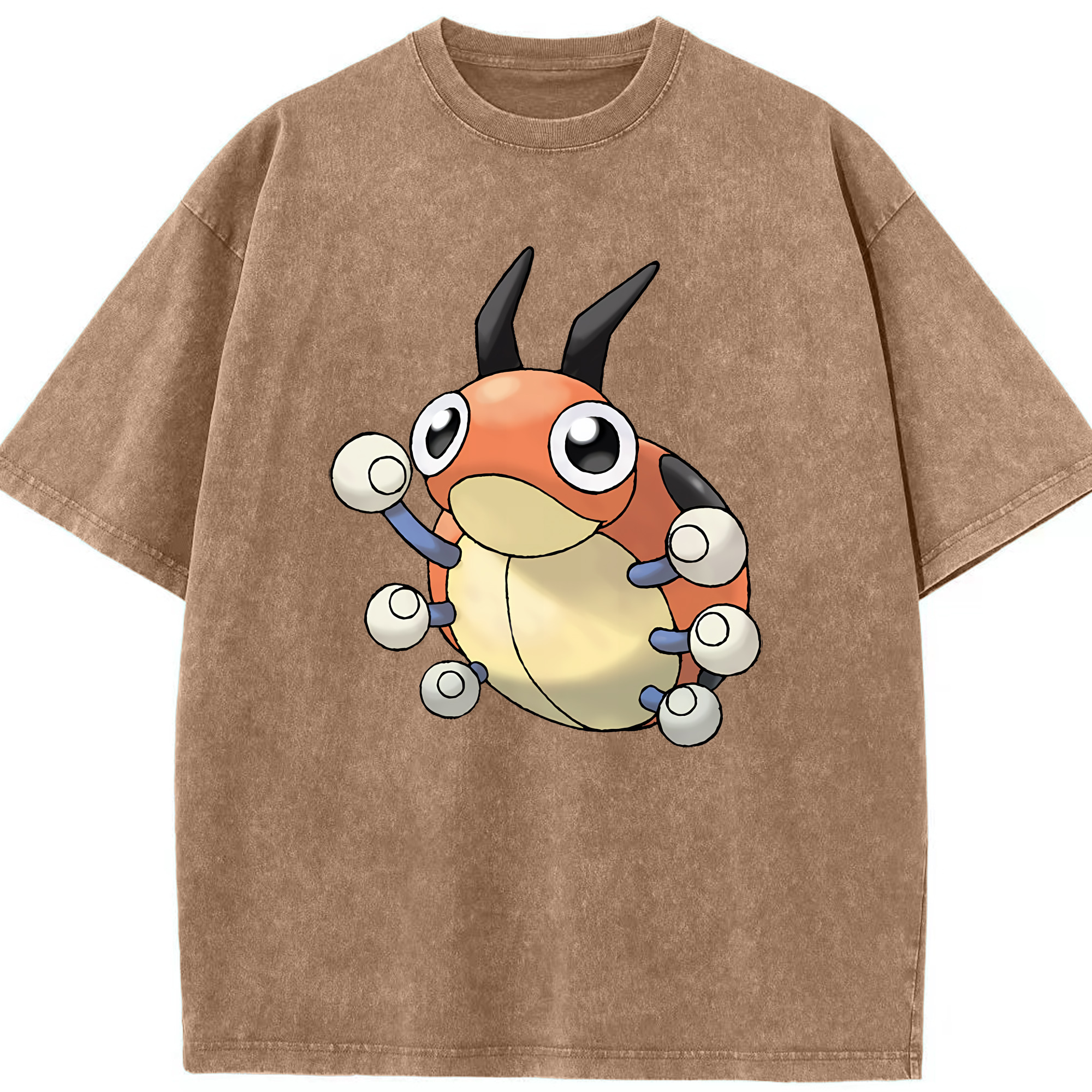 （画像用） ポケットモンスター Pokémon 綿100% ヴィンテージ風 半袖Tシャツ（フロントプリント）