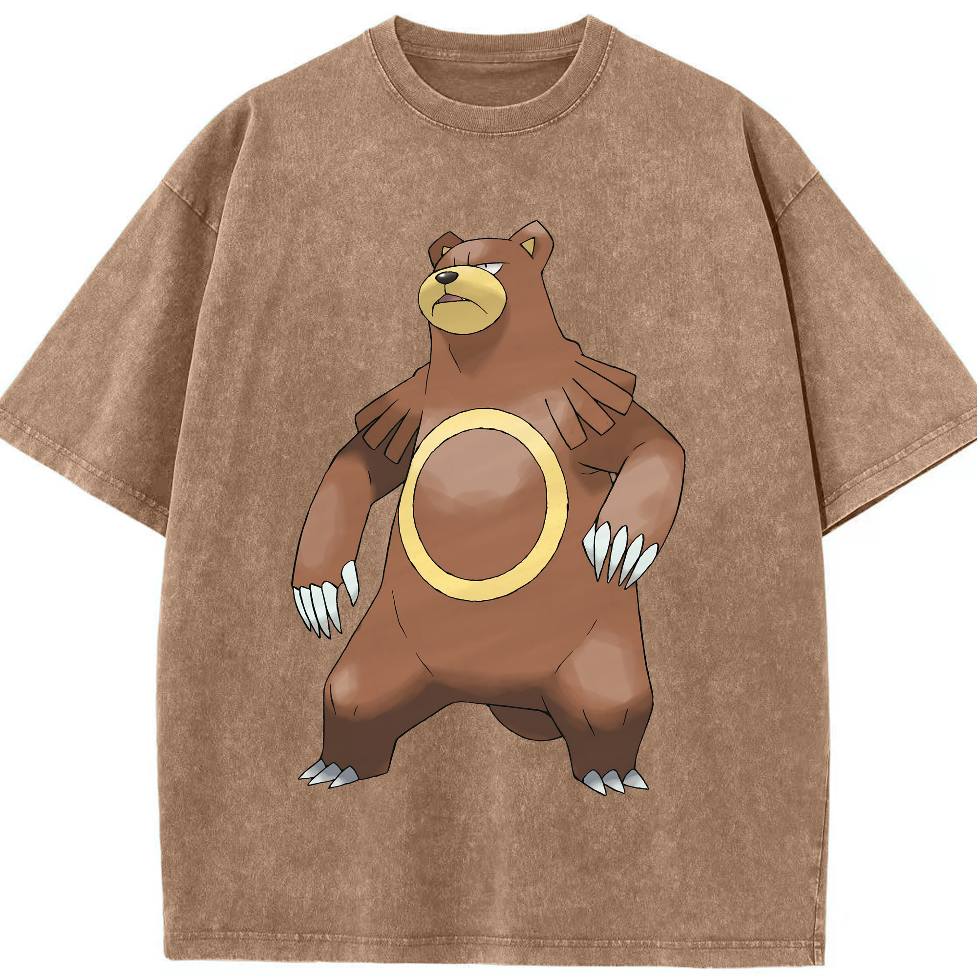 （画像用） ポケットモンスター Pokémon 綿100% ヴィンテージ風 半袖Tシャツ（フロントプリント）