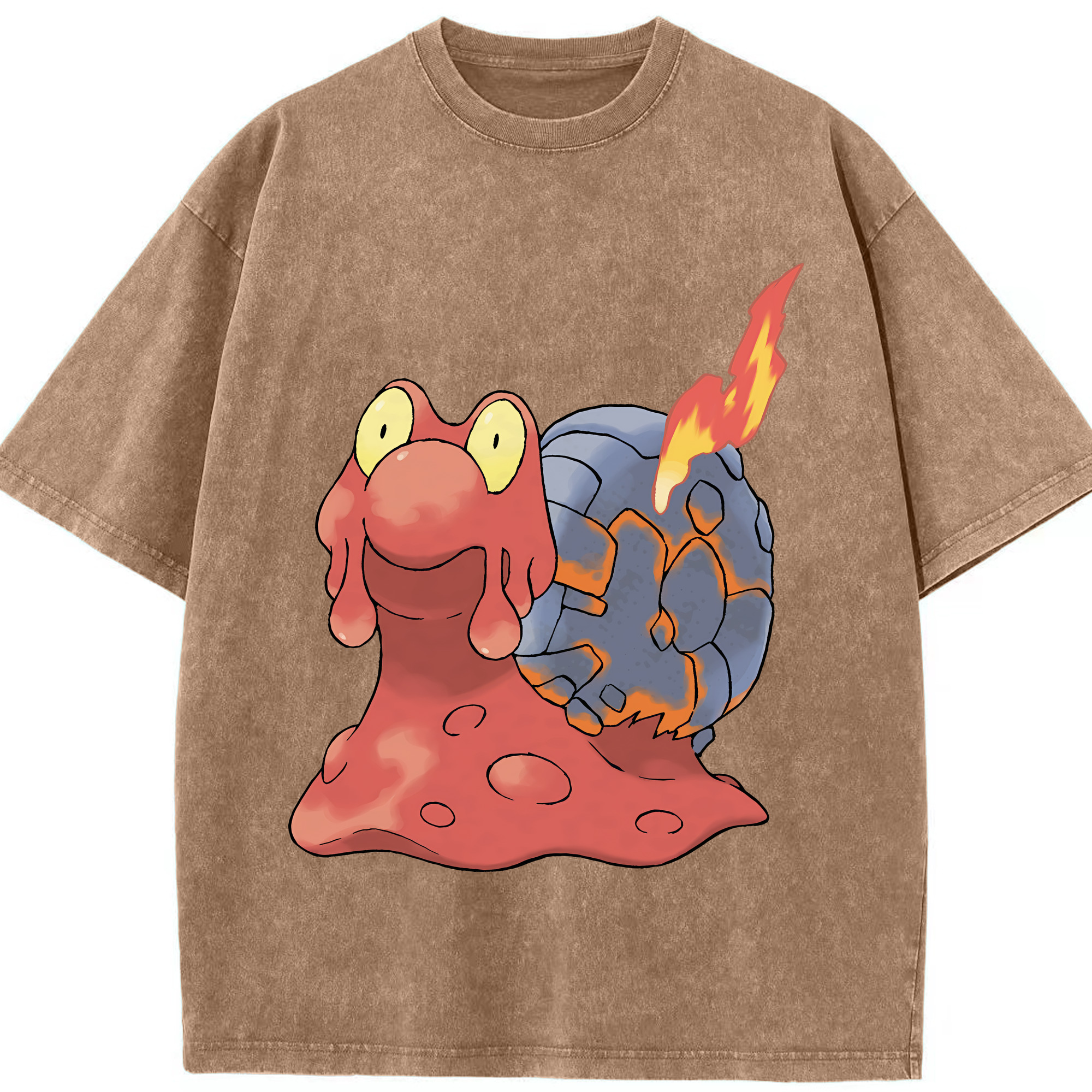（画像用） ポケットモンスター Pokémon 綿100% ヴィンテージ風 半袖Tシャツ（フロントプリント）