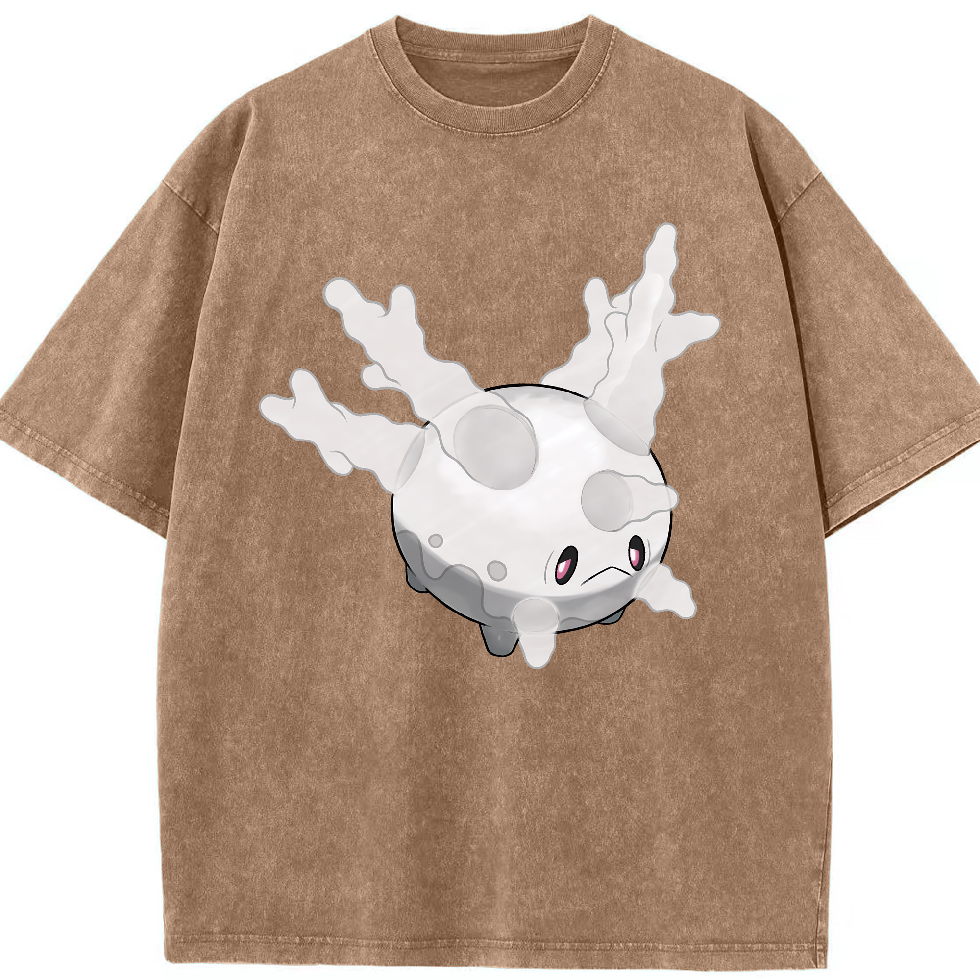 （画像用） ポケットモンスター Pokémon 綿100% ヴィンテージ風 半袖Tシャツ（フロントプリント）