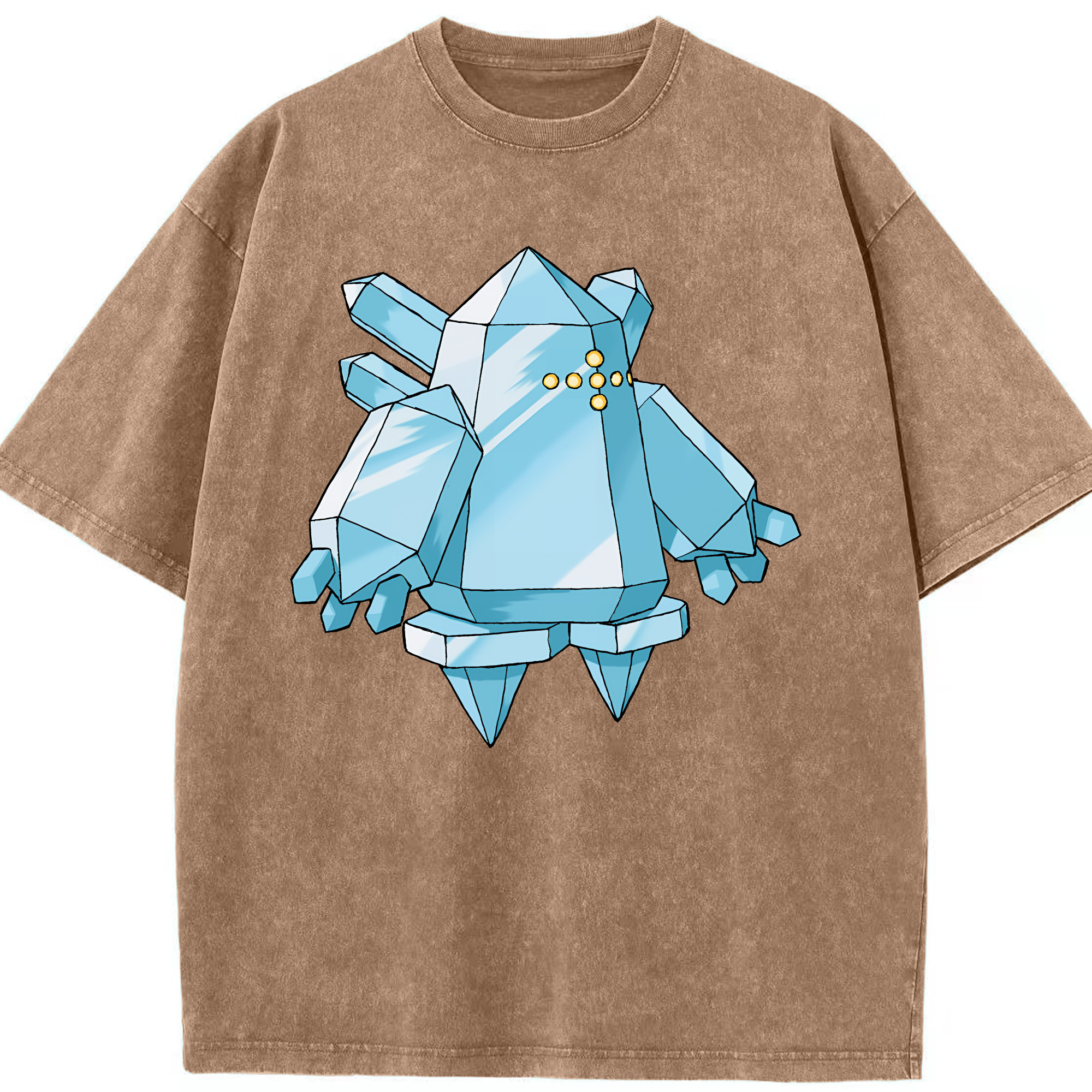（画像用） ポケットモンスター Pokémon 綿100% ヴィンテージ風 半袖Tシャツ（フロントプリント）