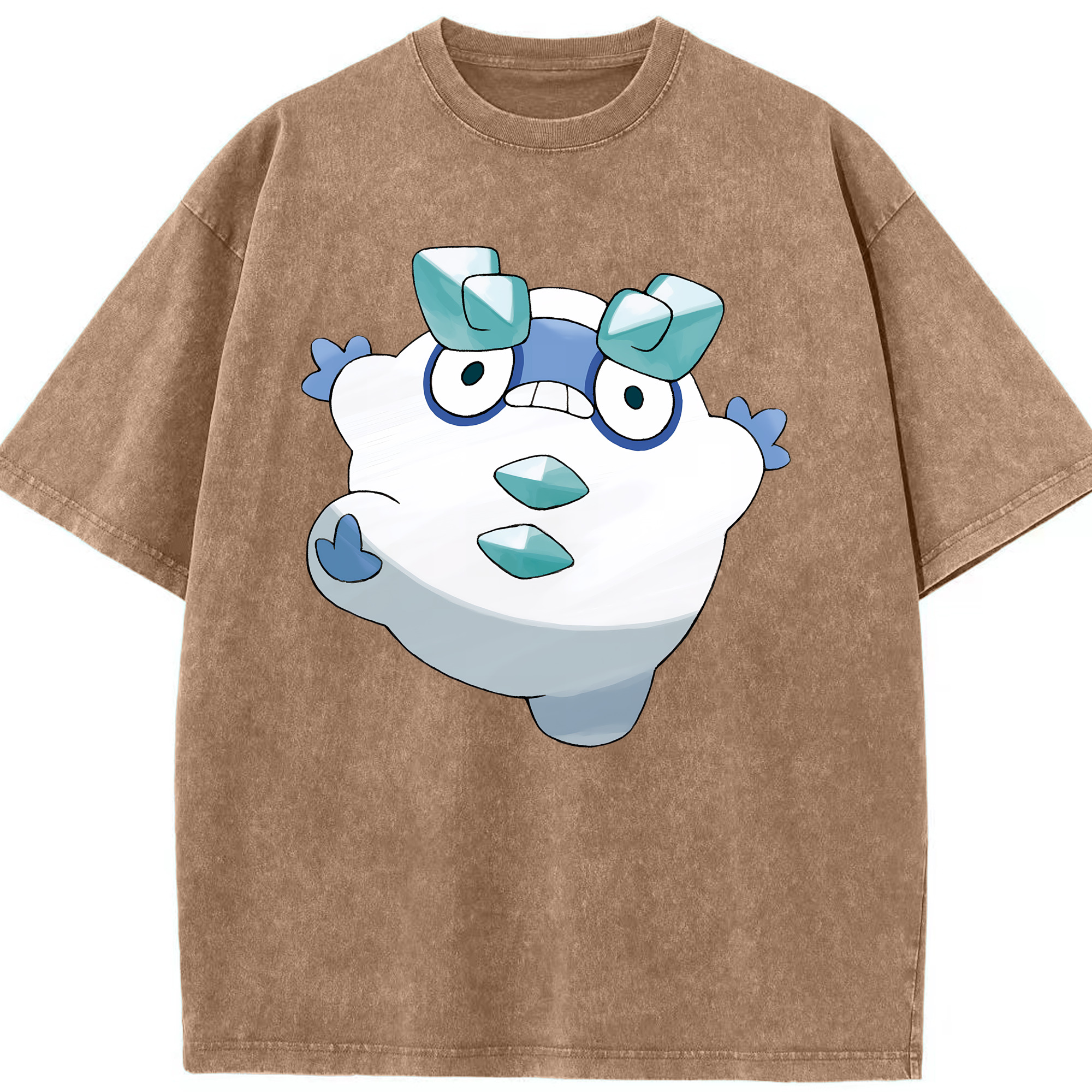 （画像用） ポケットモンスター Pokémon 綿100% ヴィンテージ風 半袖Tシャツ（フロントプリント）