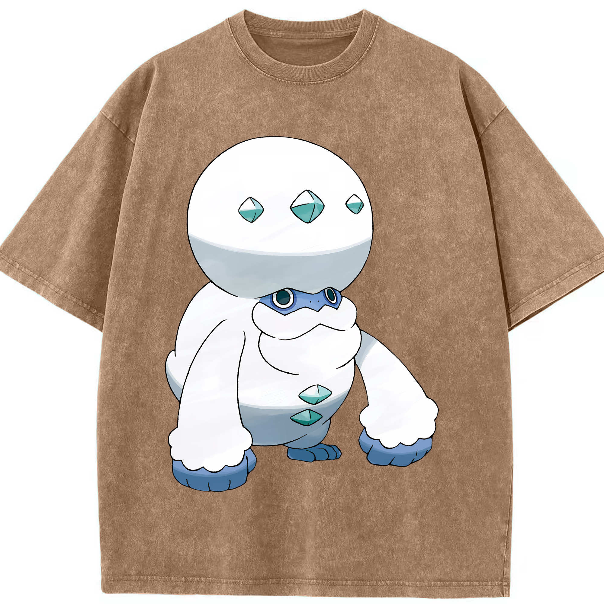 （画像用） ポケットモンスター Pokémon 綿100% ヴィンテージ風 半袖Tシャツ（フロントプリント）