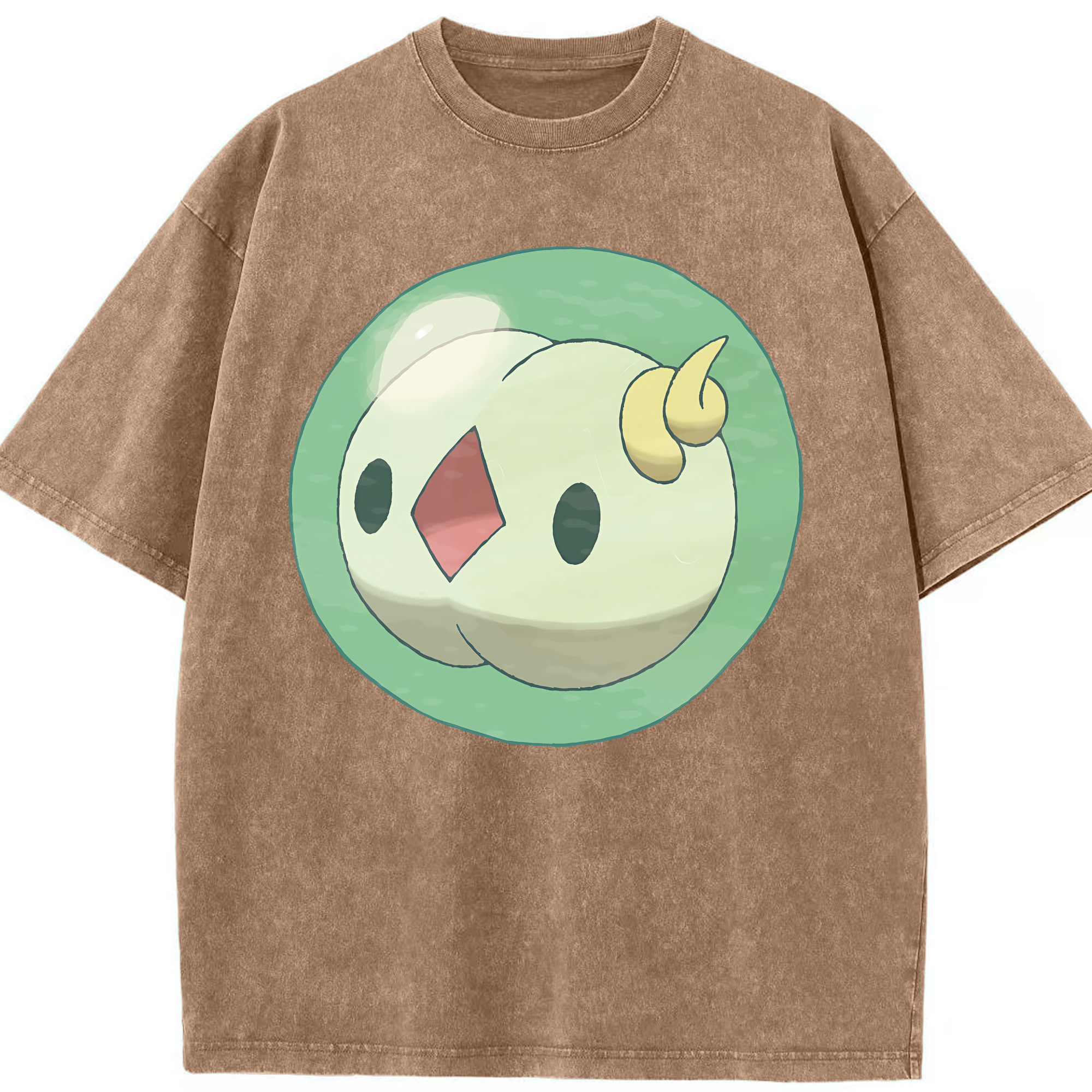 （画像用） ポケットモンスター Pokémon 綿100% ヴィンテージ風 半袖Tシャツ（フロントプリント）