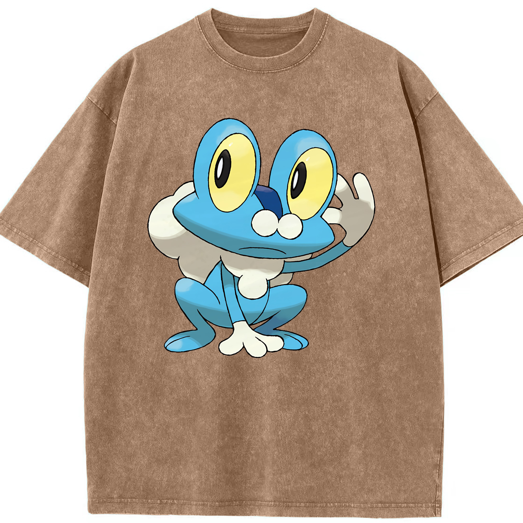（画像用） ポケットモンスター Pokémon 綿100% ヴィンテージ風 半袖Tシャツ（フロントプリント）