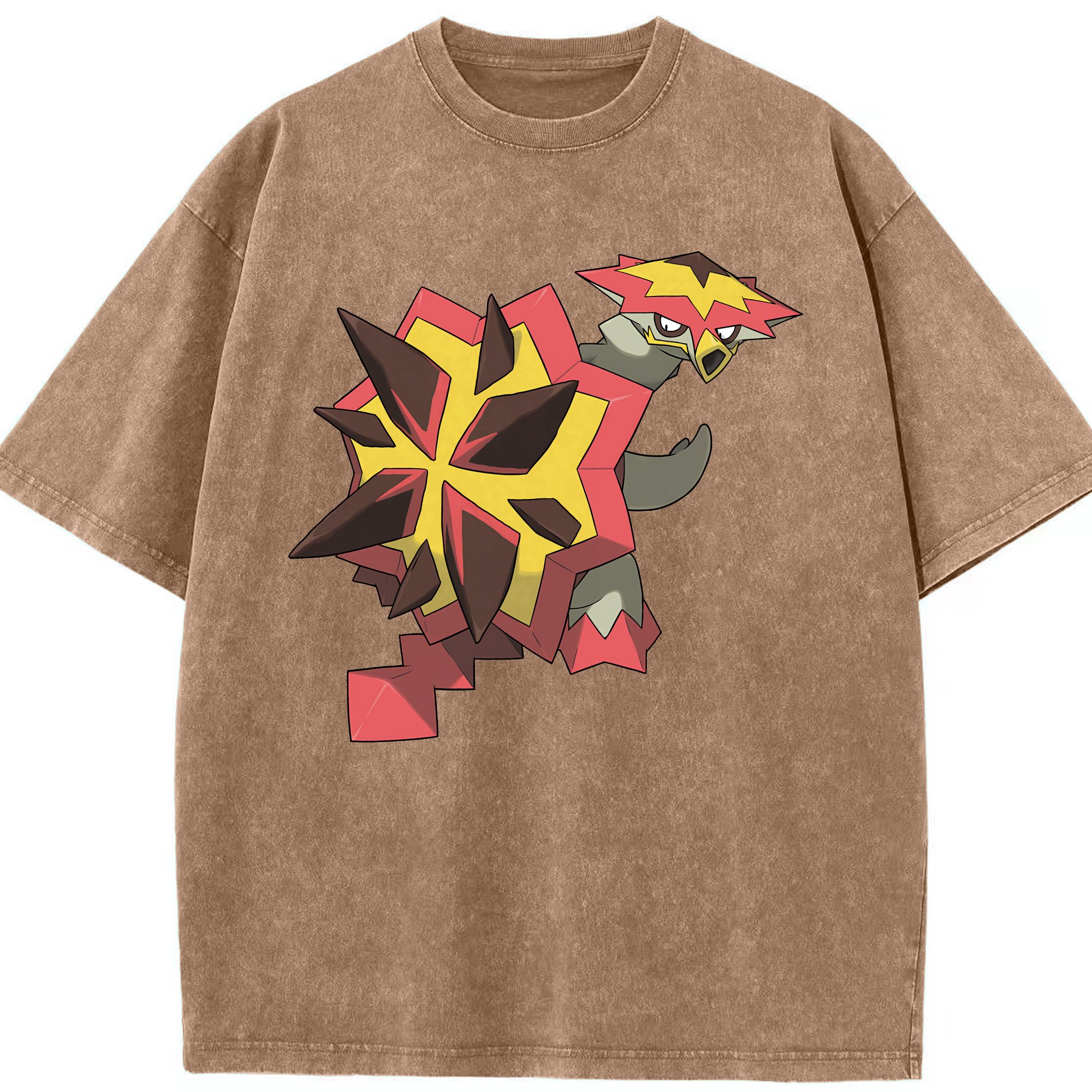 （画像用） ポケットモンスター Pokémon 綿100% ヴィンテージ風 半袖Tシャツ（フロントプリント）