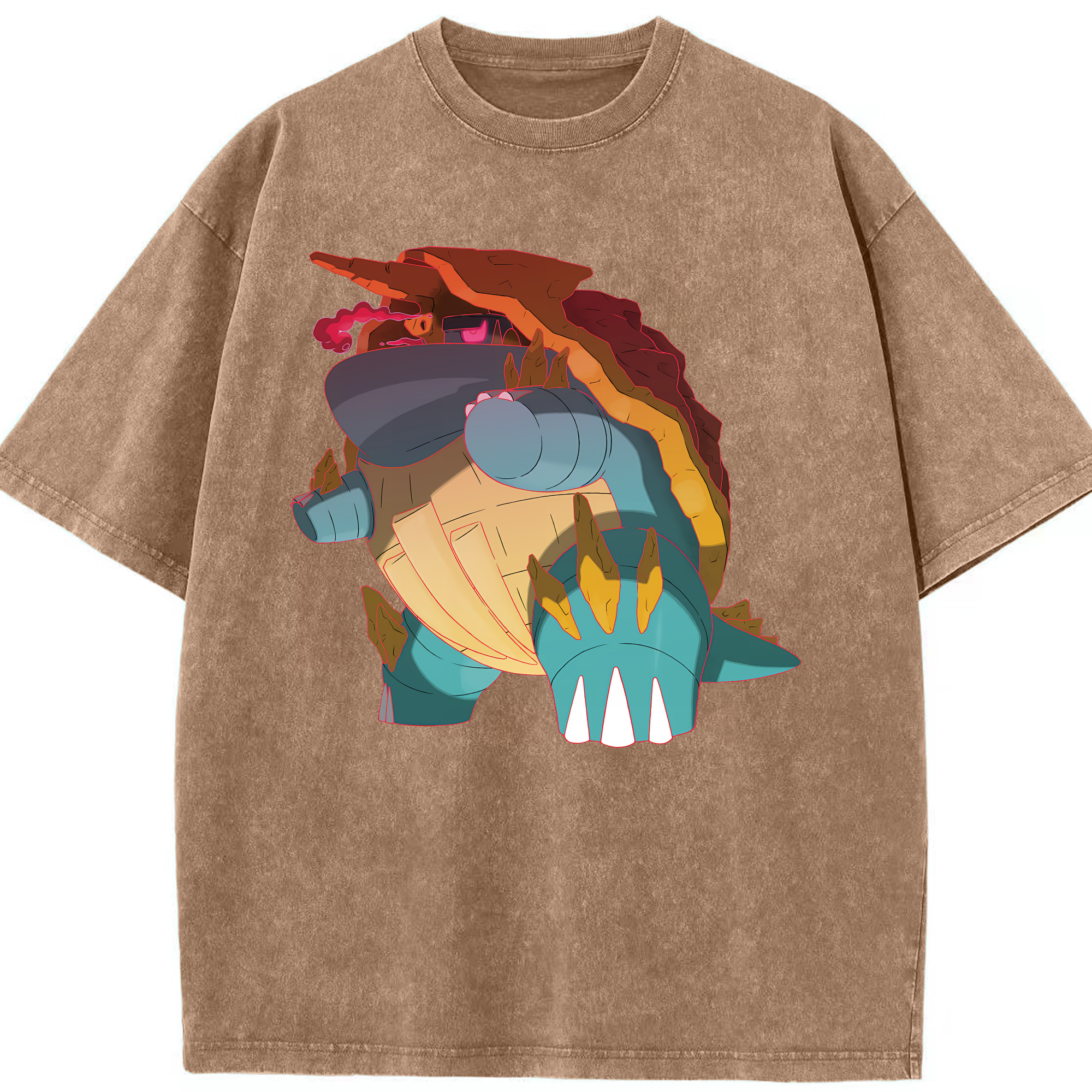 （画像用） ポケットモンスター Pokémon 綿100% ヴィンテージ風 半袖Tシャツ（フロントプリント）