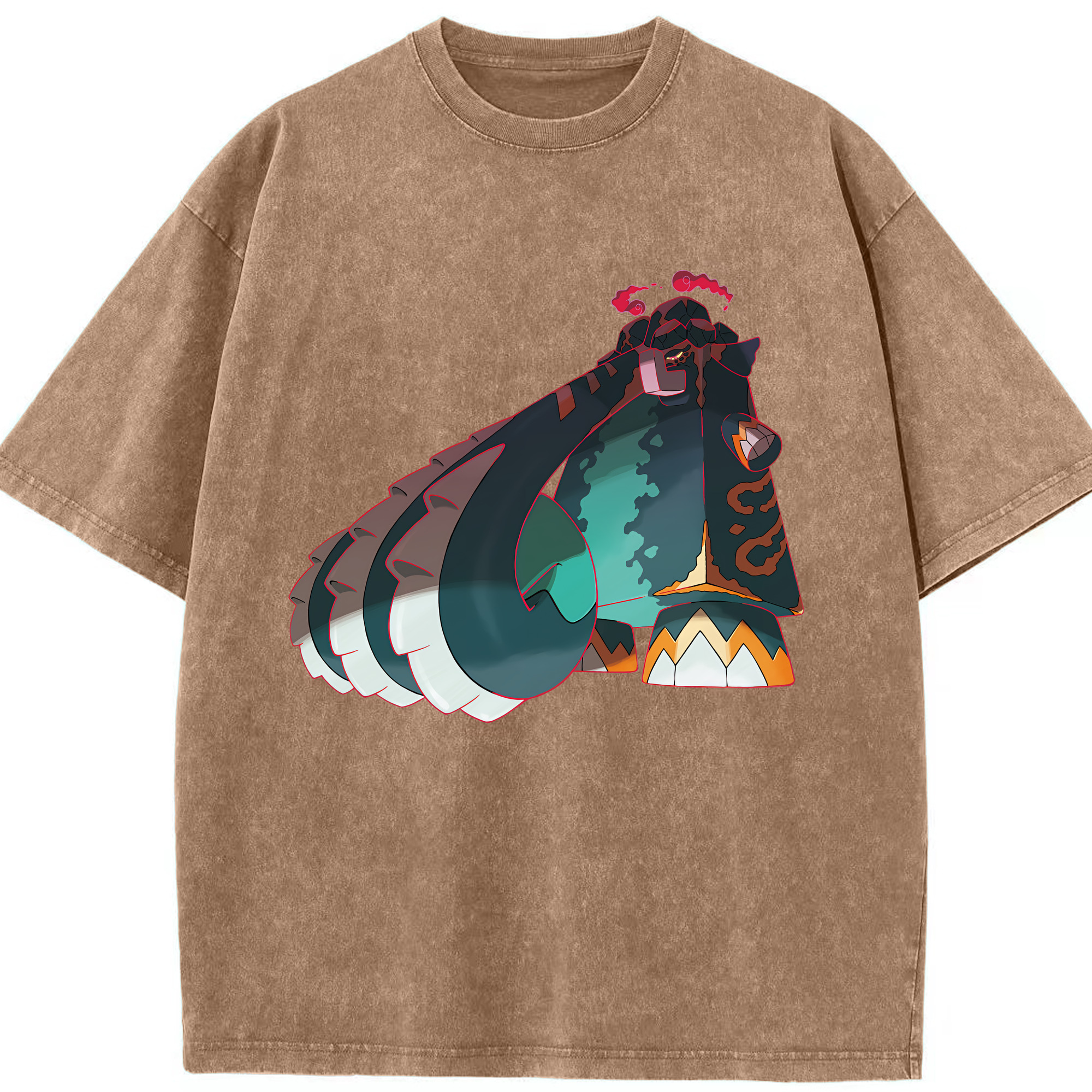 （画像用） ポケットモンスター Pokémon 綿100% ヴィンテージ風 半袖Tシャツ（フロントプリント）