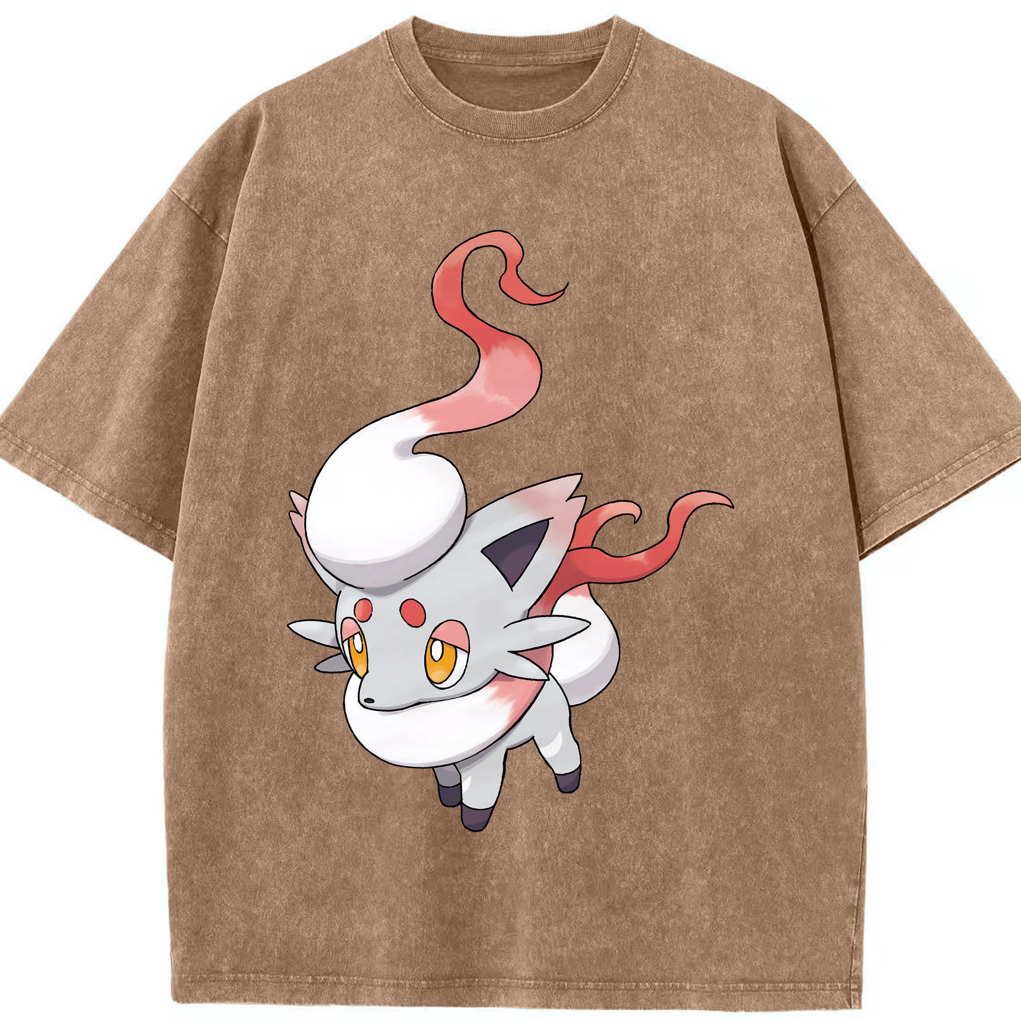 （画像用） ポケットモンスター Pokémon 綿100% ヴィンテージ風 半袖Tシャツ（フロントプリント）