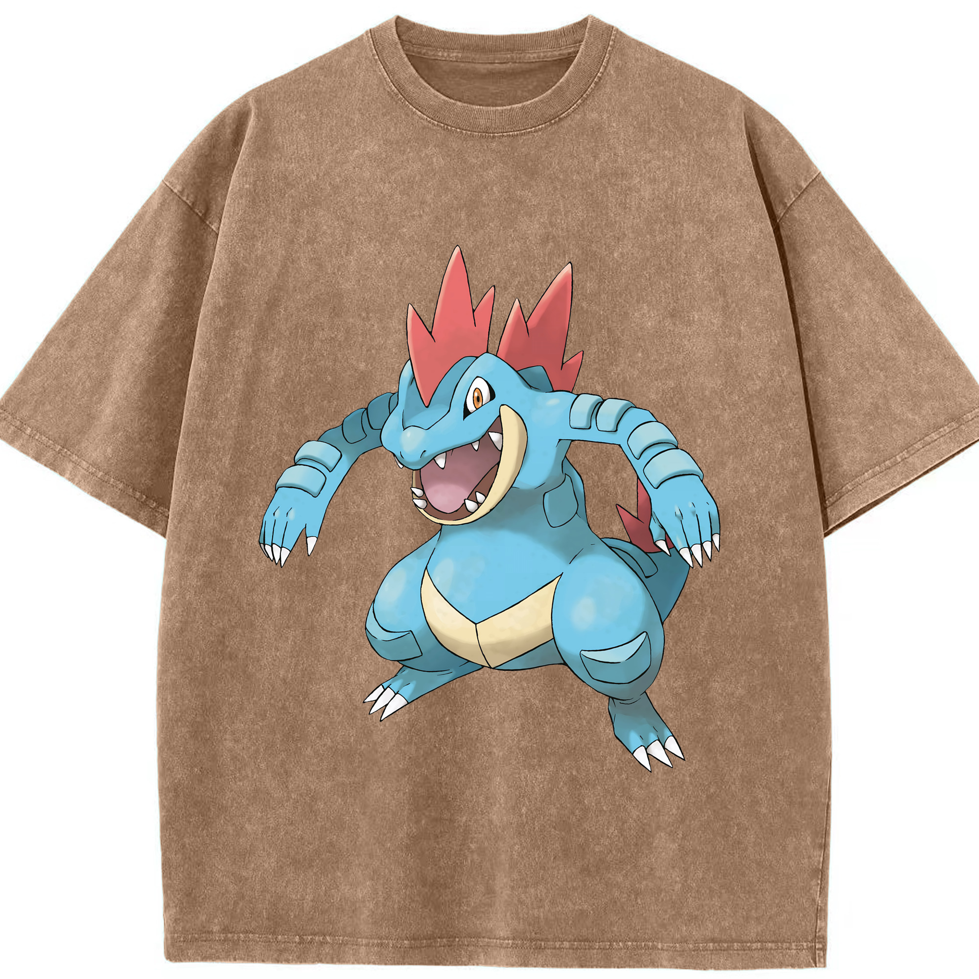 （画像用） ポケットモンスター Pokémon 綿100% ヴィンテージ風 半袖Tシャツ（フロントプリント）