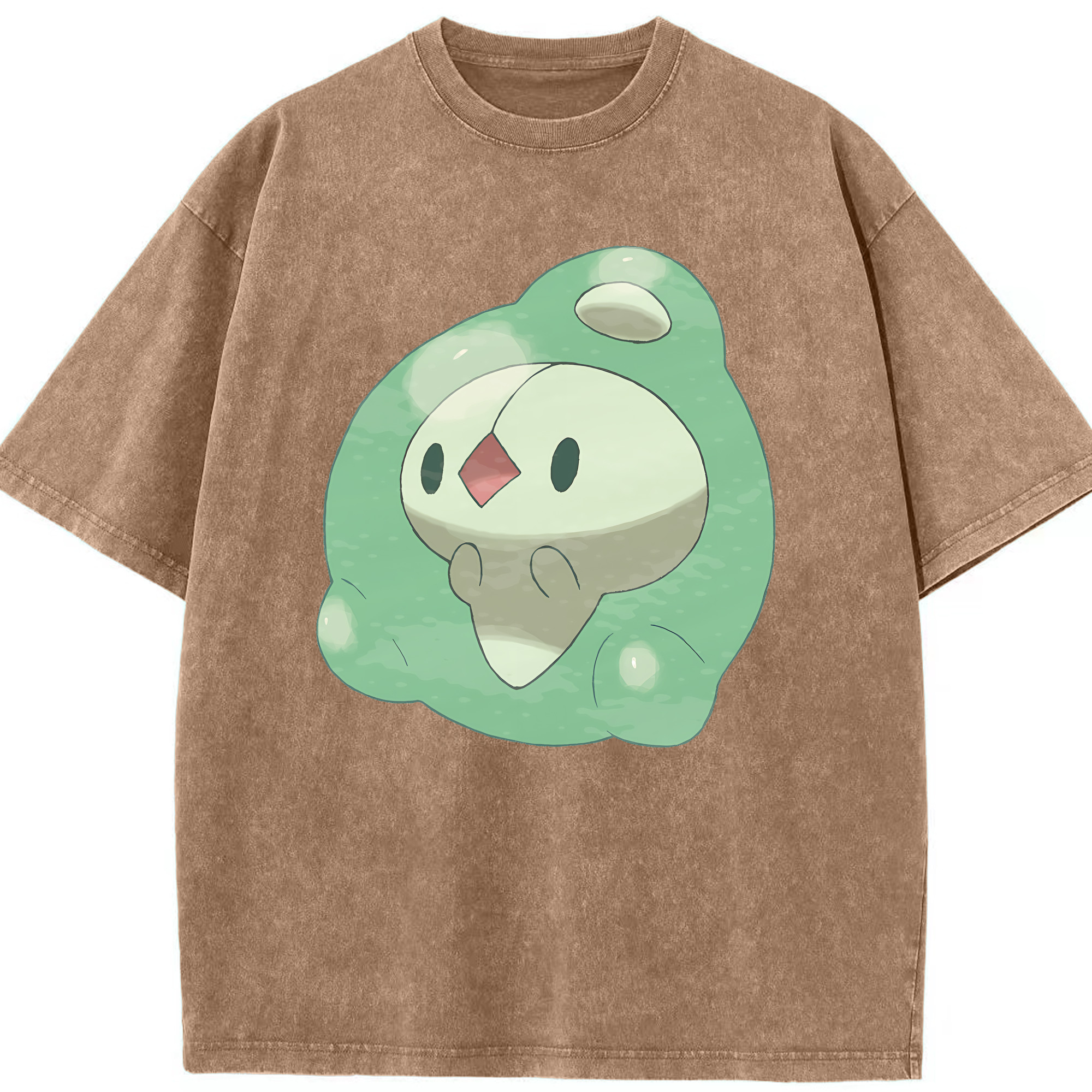 （画像用） ポケットモンスター Pokémon 綿100% ヴィンテージ風 半袖Tシャツ（フロントプリント）