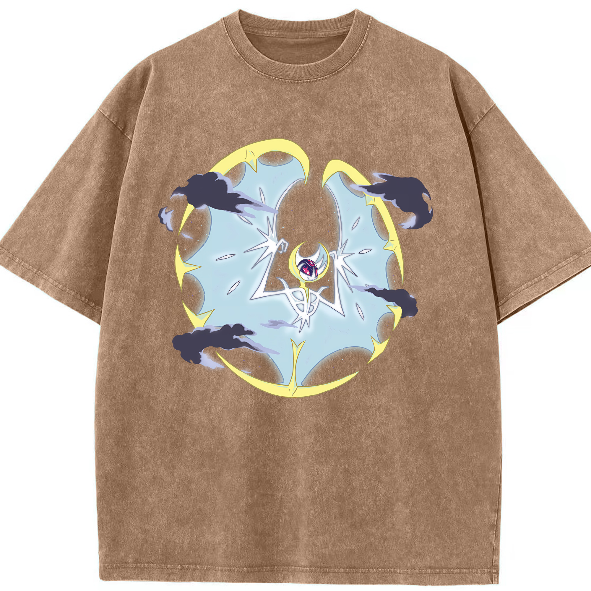 （画像用） ポケットモンスター Pokémon 綿100% ヴィンテージ風 半袖Tシャツ（フロントプリント）
