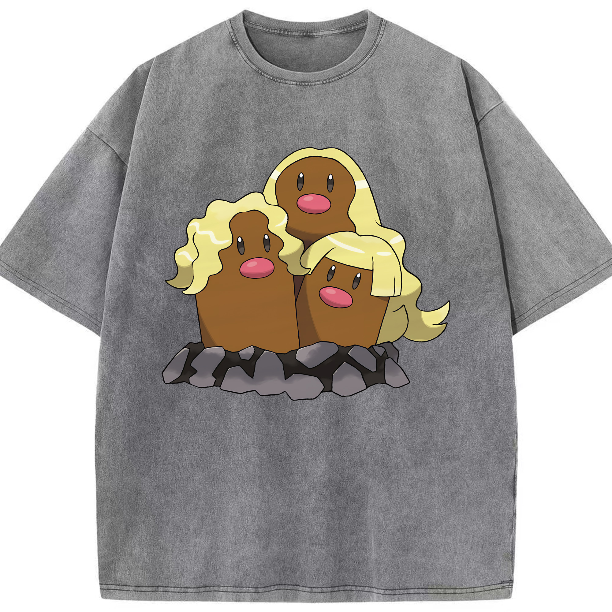 （画像用） ポケットモンスター Pokémon 綿100% ヴィンテージ風 半袖Tシャツ（フロントプリント）