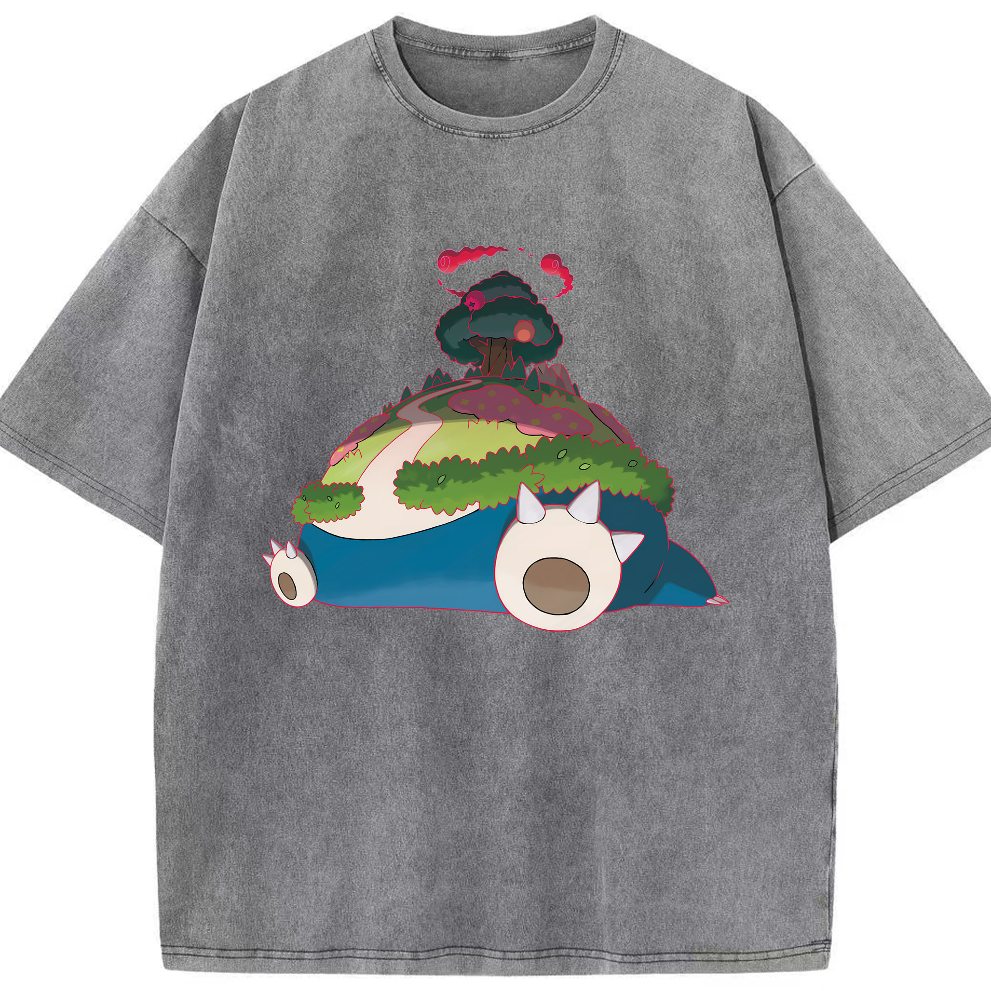（画像用） ポケットモンスター Pokémon 綿100% ヴィンテージ風 半袖Tシャツ（フロントプリント）
