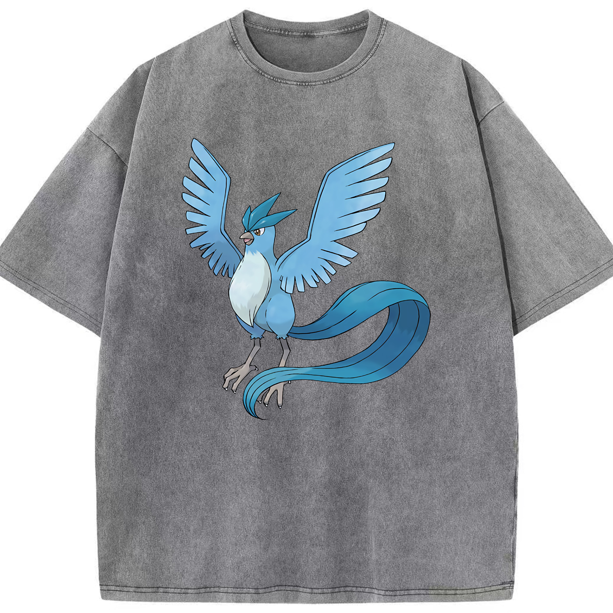 （画像用） ポケットモンスター Pokémon 綿100% ヴィンテージ風 半袖Tシャツ（フロントプリント）