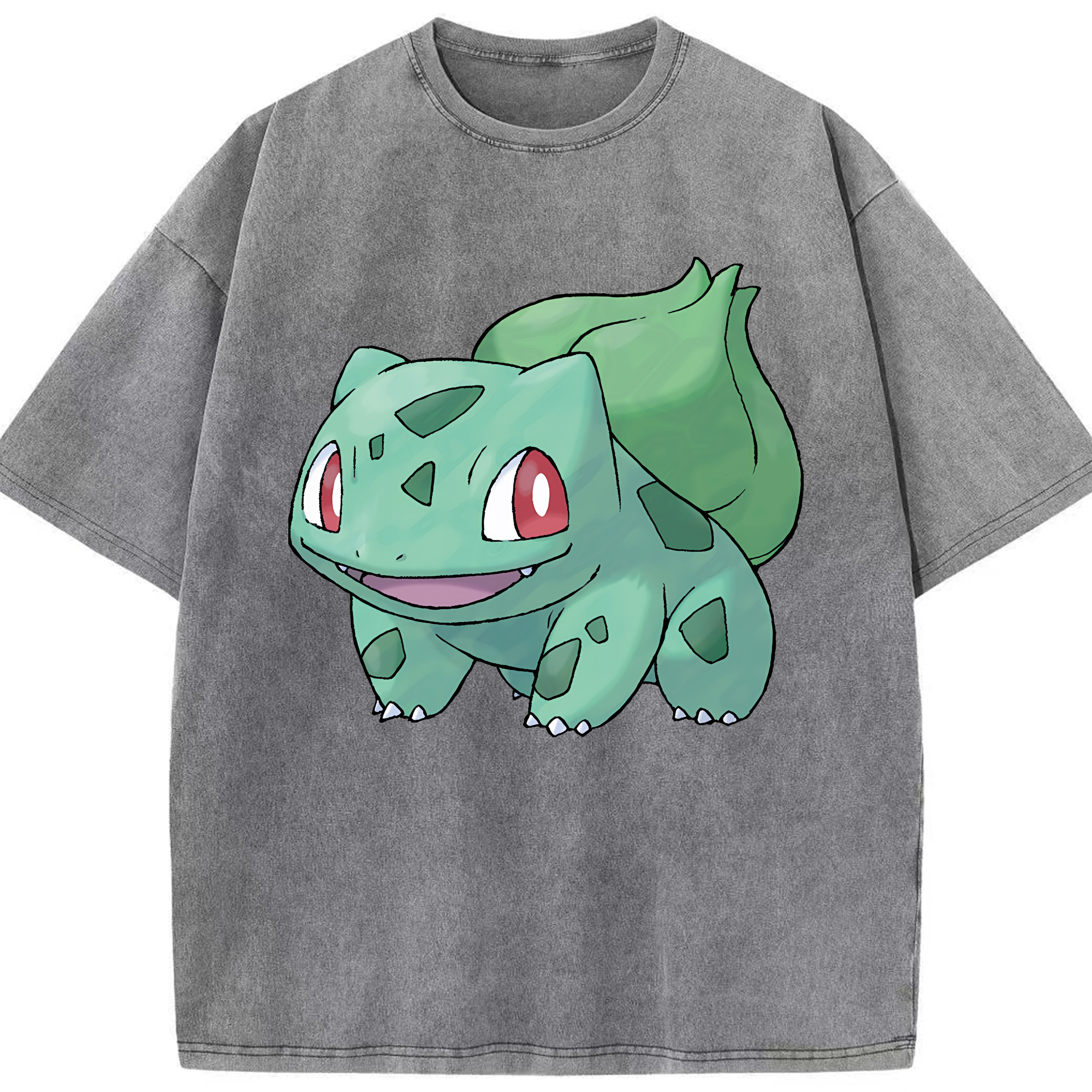 （画像用） ポケットモンスター Pokémon 綿100% ヴィンテージ風 半袖Tシャツ（フロントプリント）