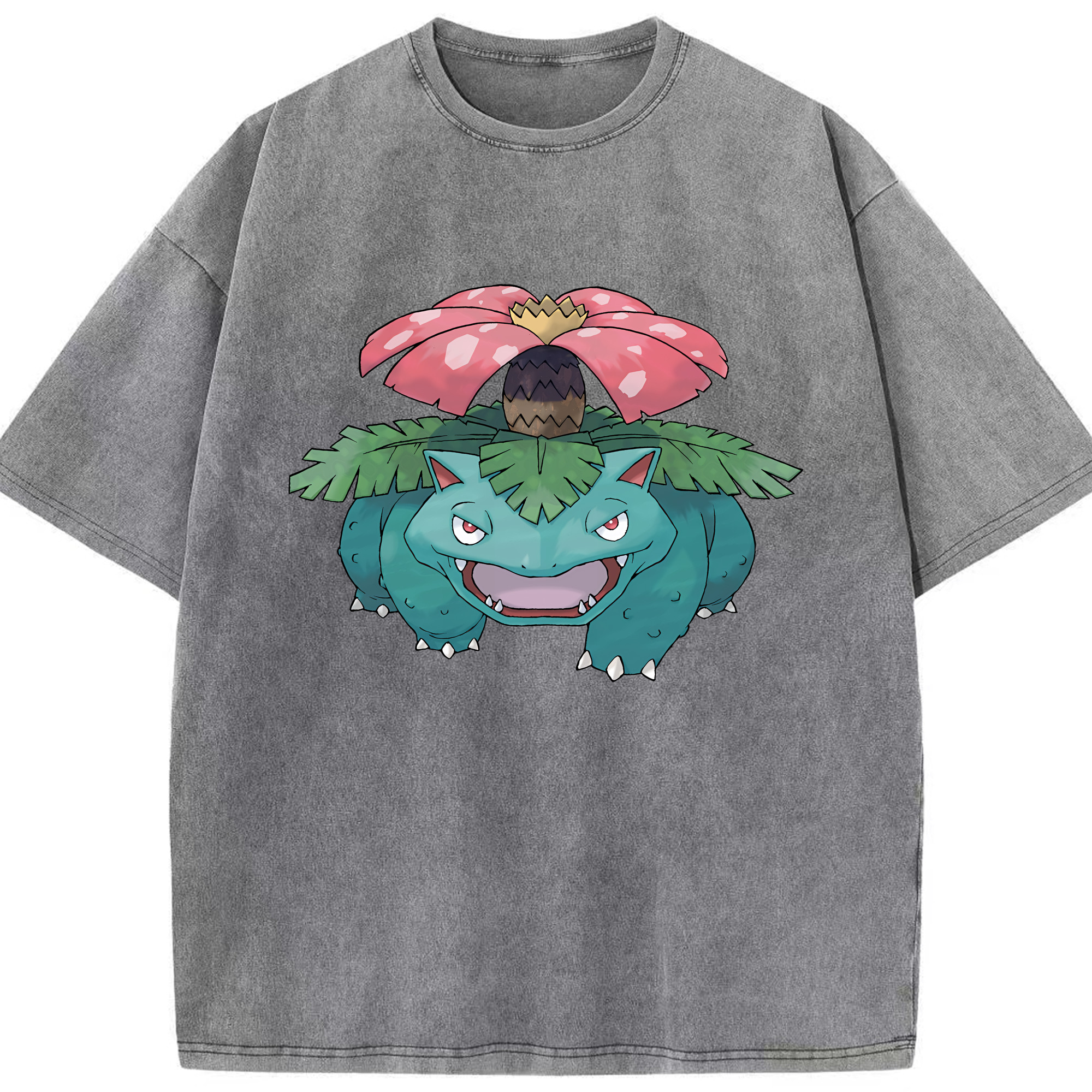 （画像用） ポケットモンスター Pokémon 綿100% ヴィンテージ風 半袖Tシャツ（フロントプリント）