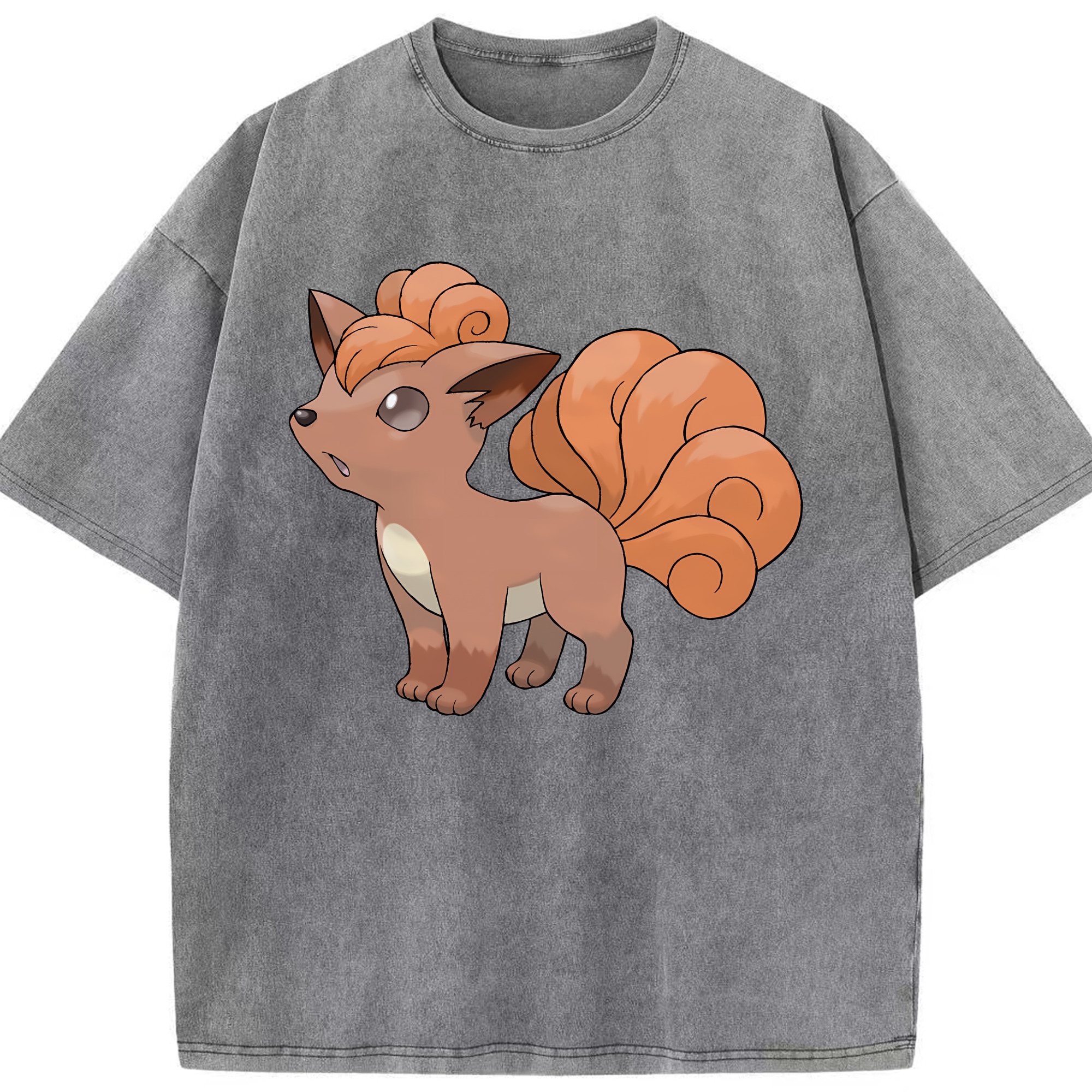 （画像用） ポケットモンスター Pokémon 綿100% ヴィンテージ風 半袖Tシャツ（フロントプリント）