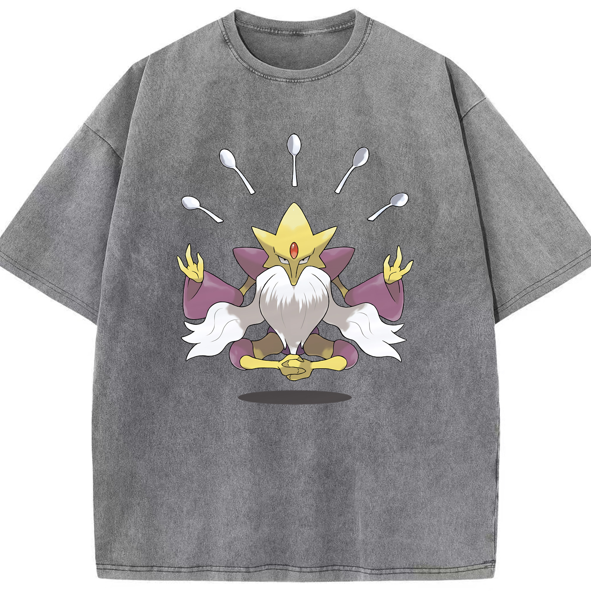 （画像用） ポケットモンスター Pokémon 綿100% ヴィンテージ風 半袖Tシャツ（フロントプリント）