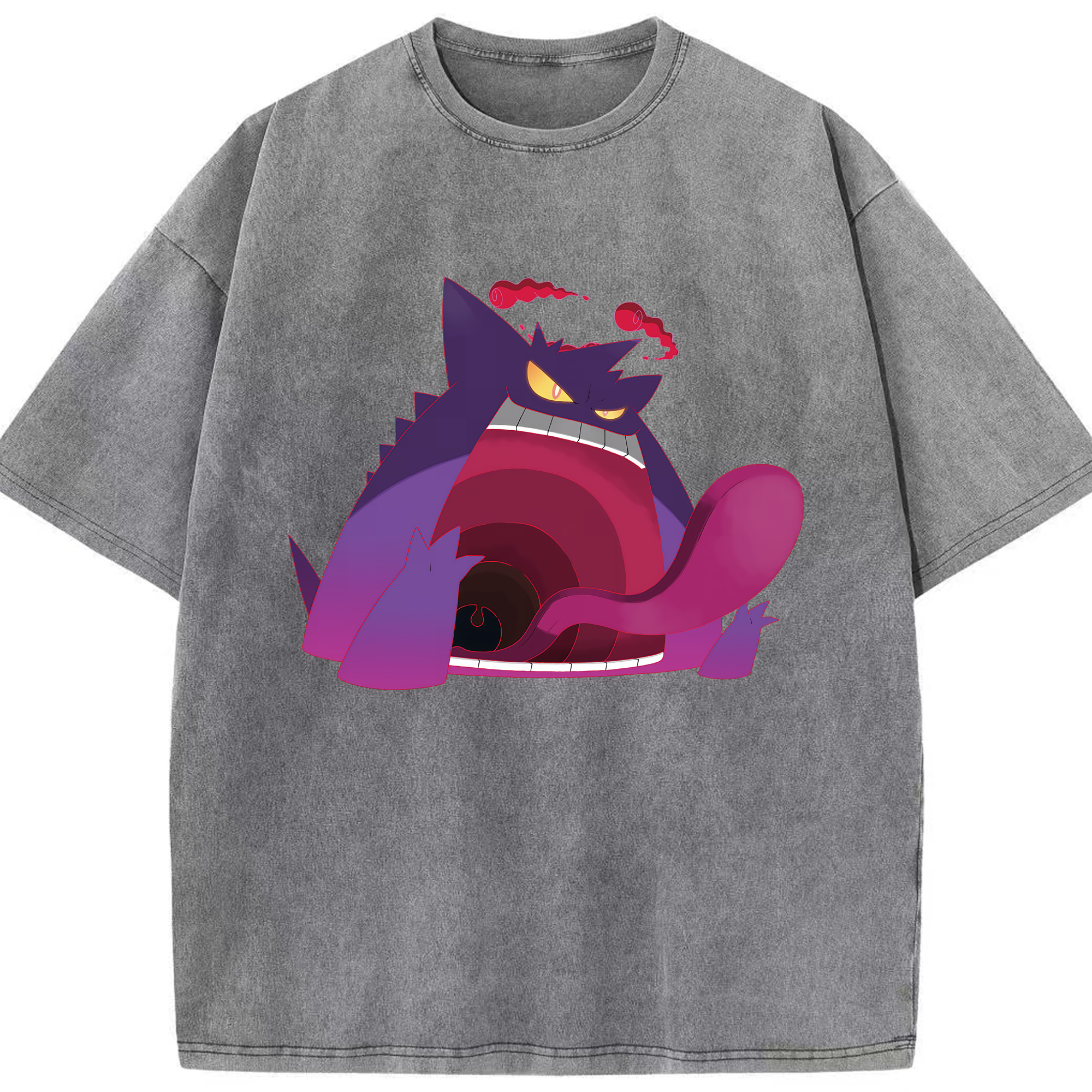 （画像用） ポケットモンスター Pokémon 綿100% ヴィンテージ風 半袖Tシャツ（フロントプリント）