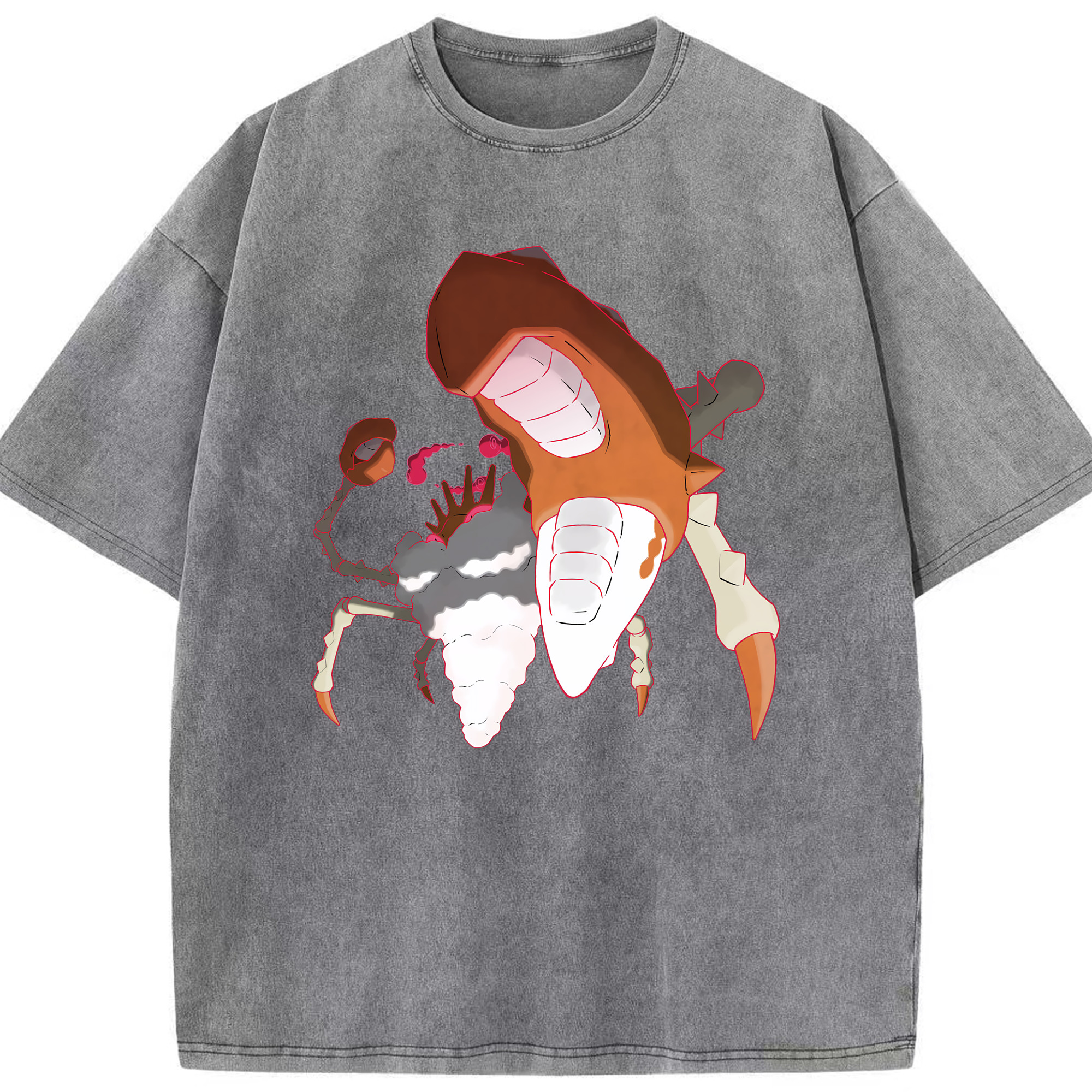 （画像用） ポケットモンスター Pokémon 綿100% ヴィンテージ風 半袖Tシャツ（フロントプリント）
