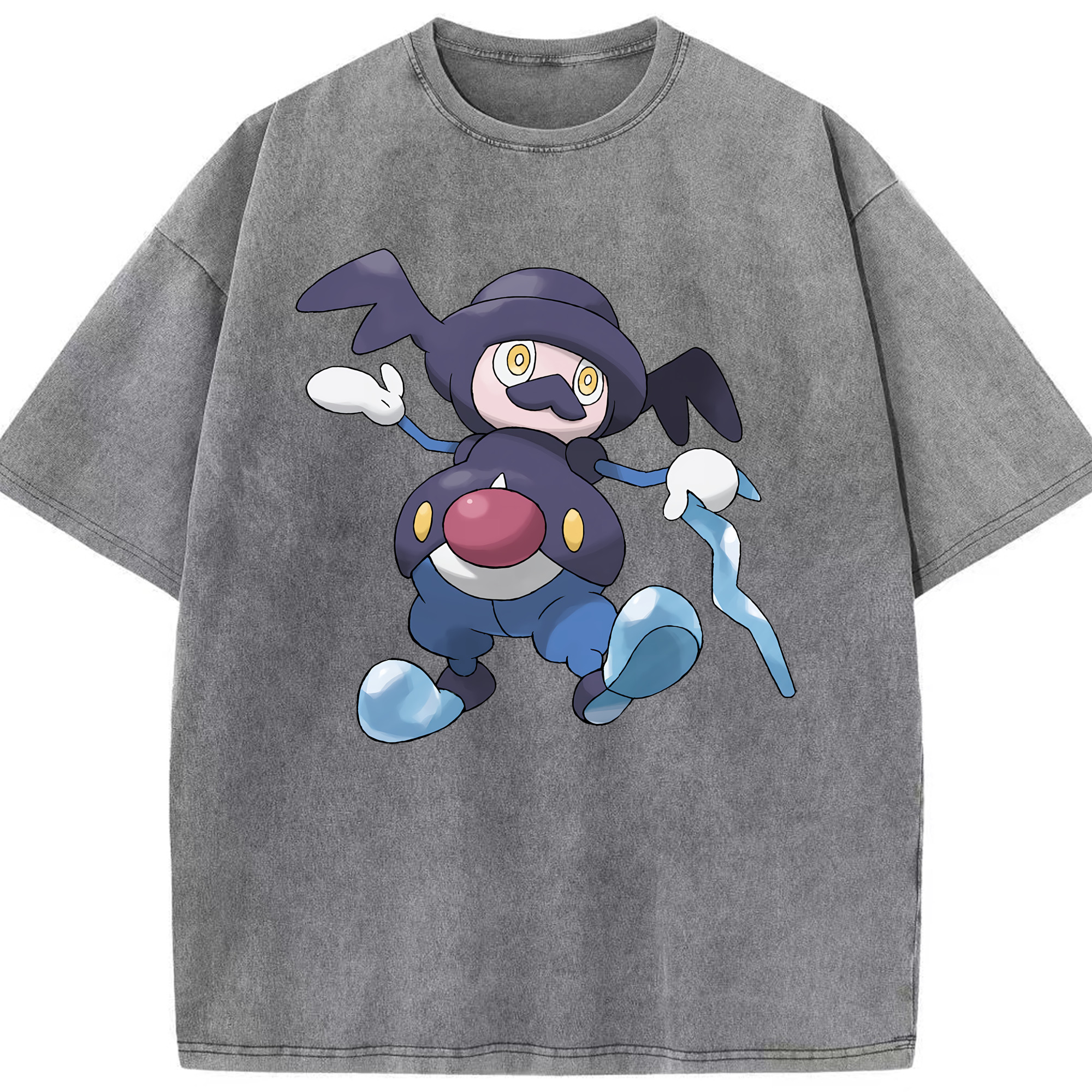 （画像用） ポケットモンスター Pokémon 綿100% ヴィンテージ風 半袖Tシャツ（フロントプリント）