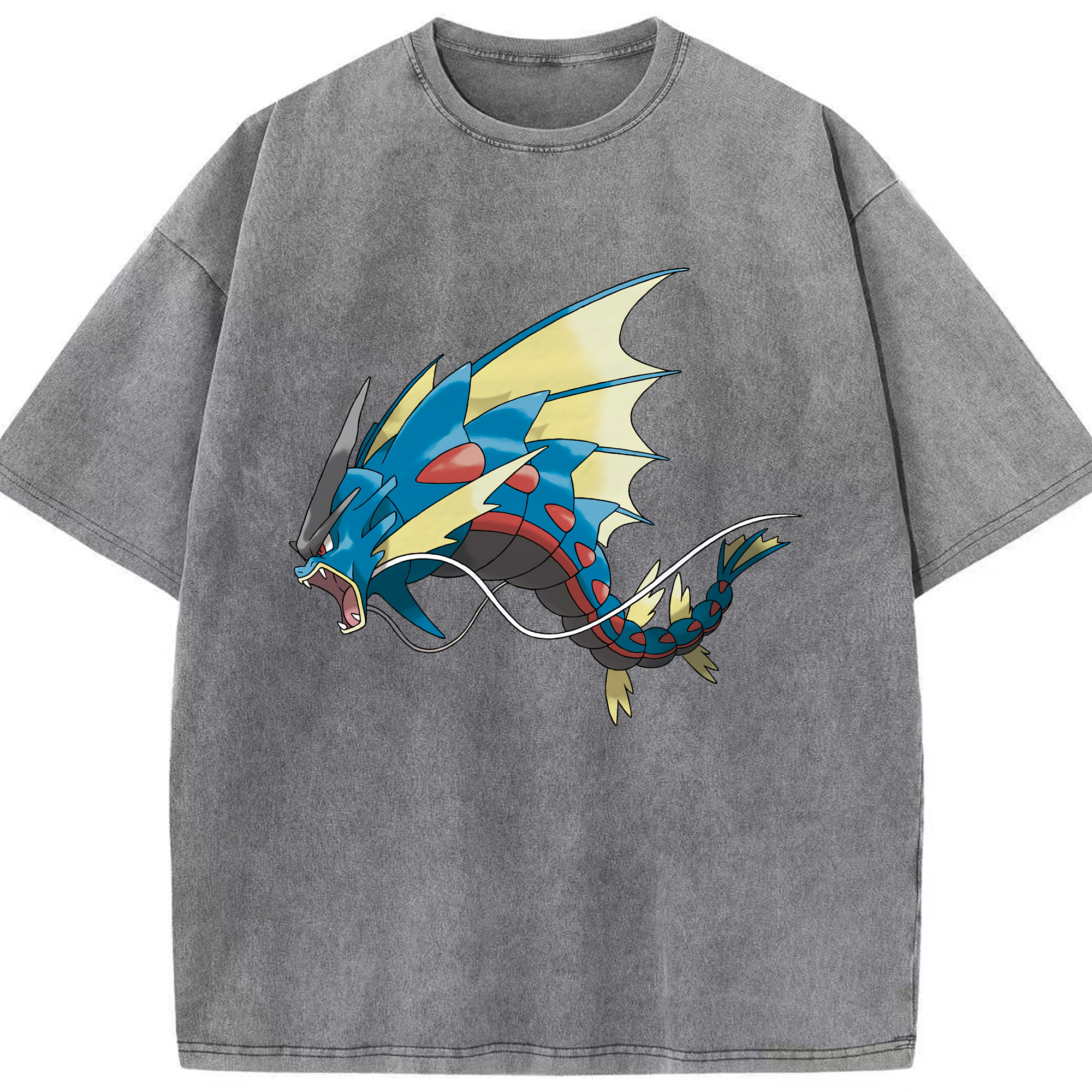 （画像用） ポケットモンスター Pokémon 綿100% ヴィンテージ風 半袖Tシャツ（フロントプリント）