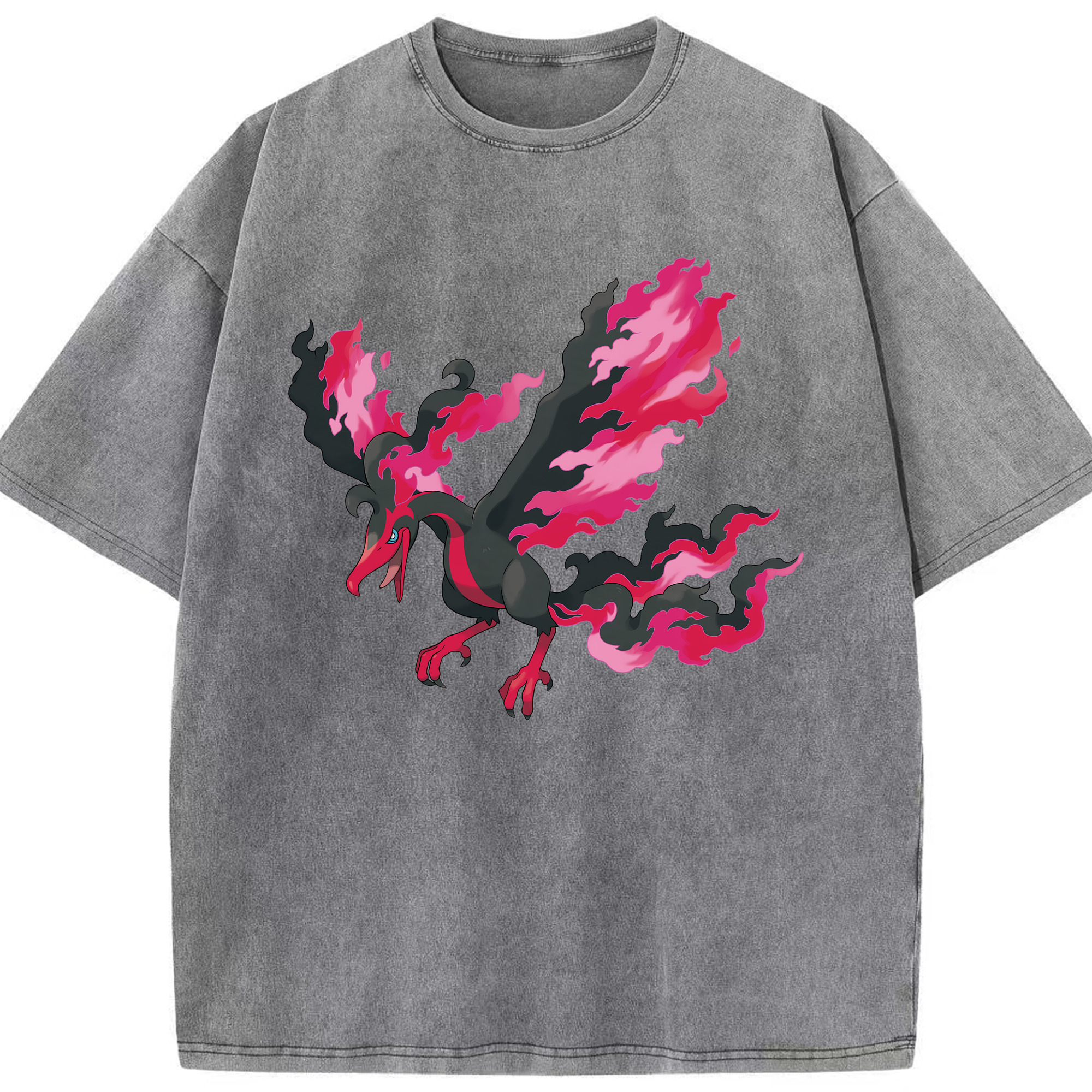 （画像用） ポケットモンスター Pokémon 綿100% ヴィンテージ風 半袖Tシャツ（フロントプリント）
