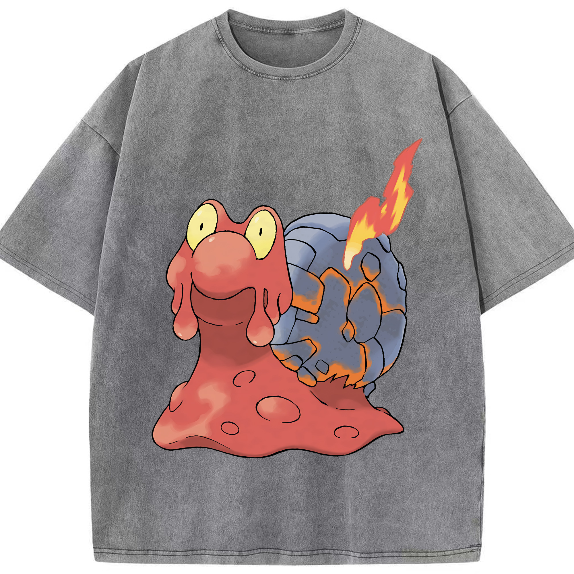 （画像用） ポケットモンスター Pokémon 綿100% ヴィンテージ風 半袖Tシャツ（フロントプリント）