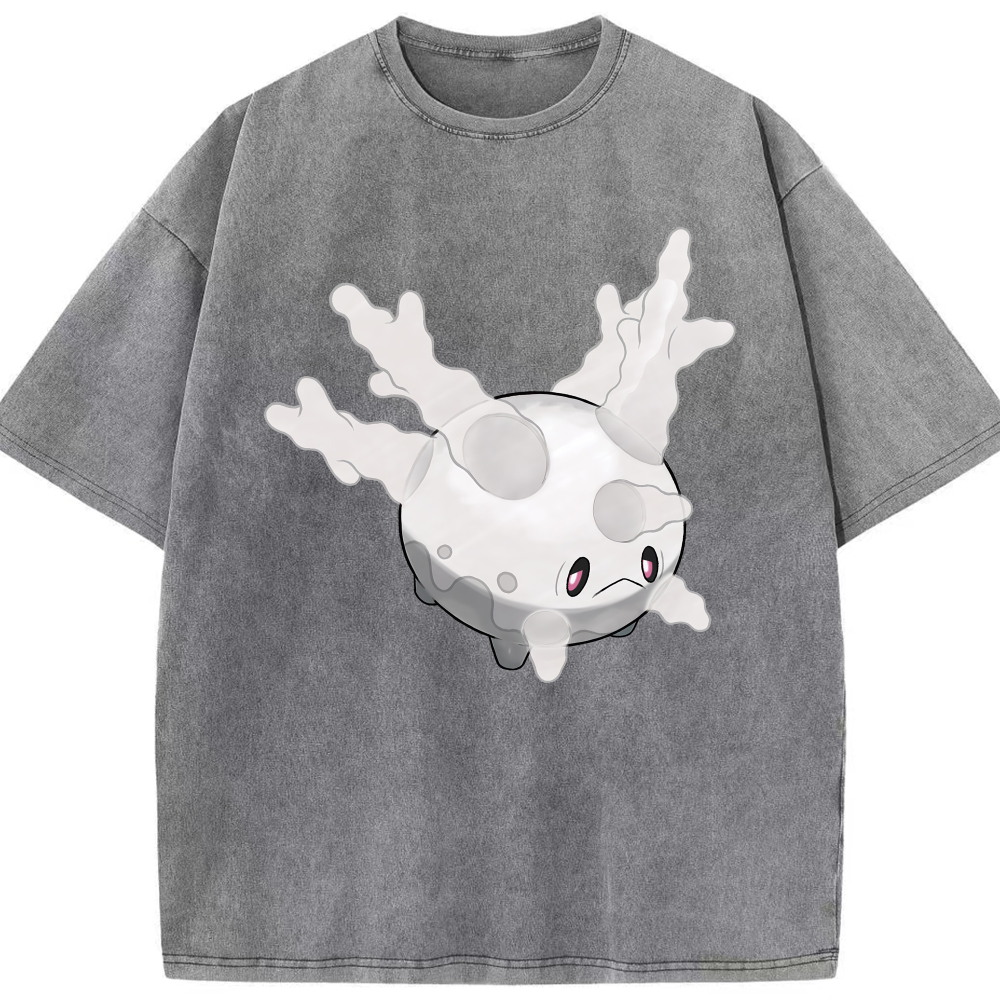 （画像用） ポケットモンスター Pokémon 綿100% ヴィンテージ風 半袖Tシャツ（フロントプリント）