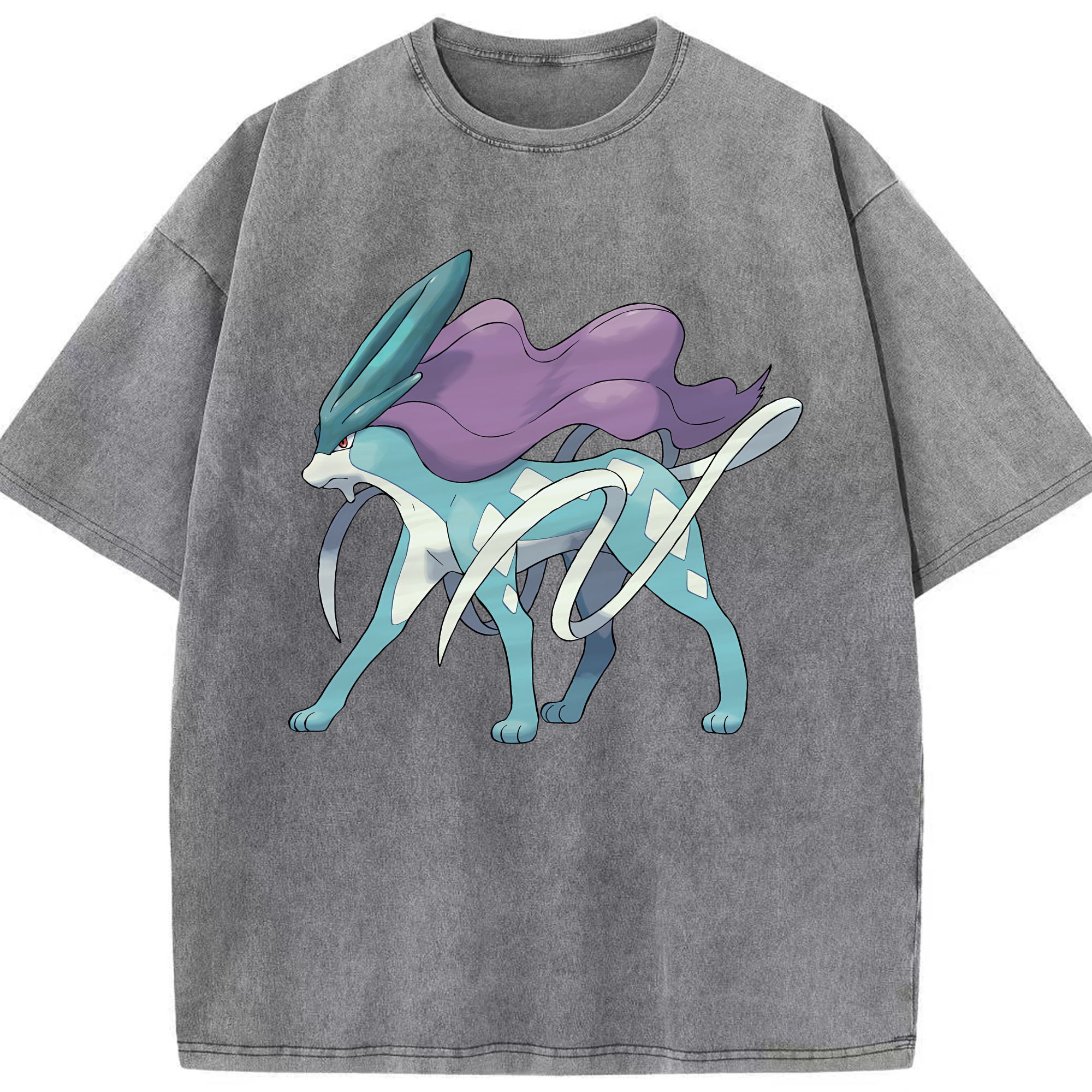 （画像用） ポケットモンスター Pokémon 綿100% ヴィンテージ風 半袖Tシャツ（フロントプリント）