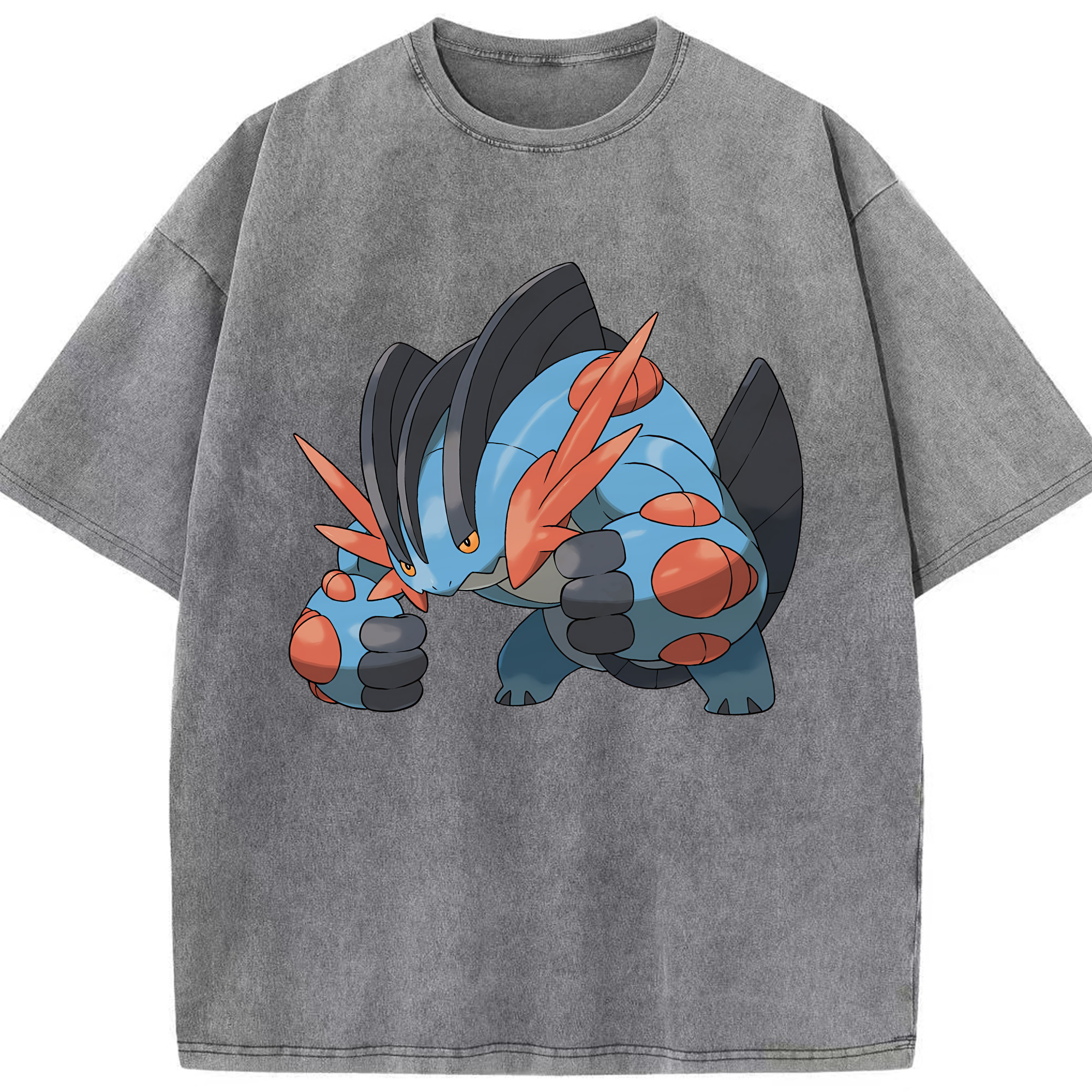 （画像用） ポケットモンスター Pokémon 綿100% ヴィンテージ風 半袖Tシャツ（フロントプリント）
