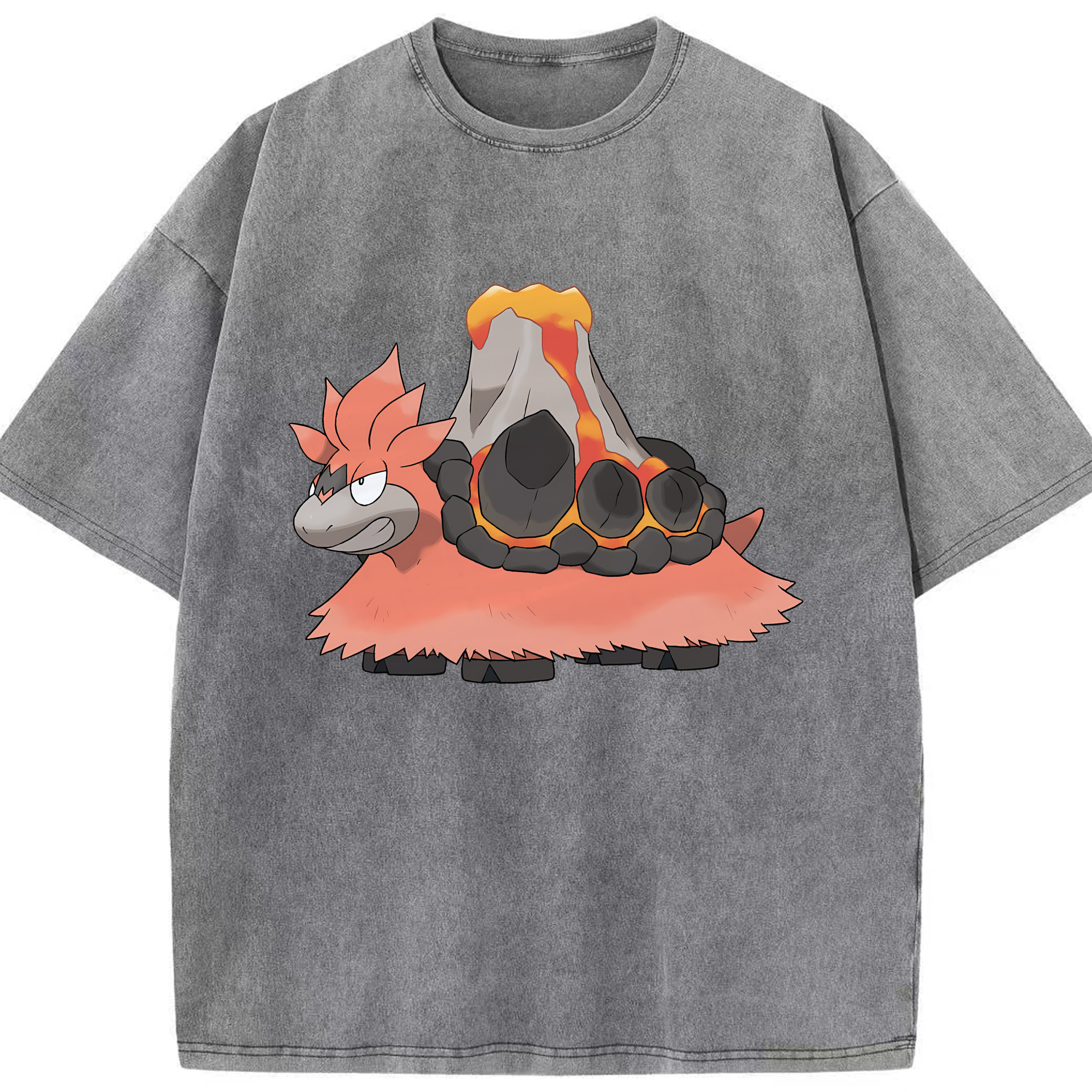 （画像用） ポケットモンスター Pokémon 綿100% ヴィンテージ風 半袖Tシャツ（フロントプリント）