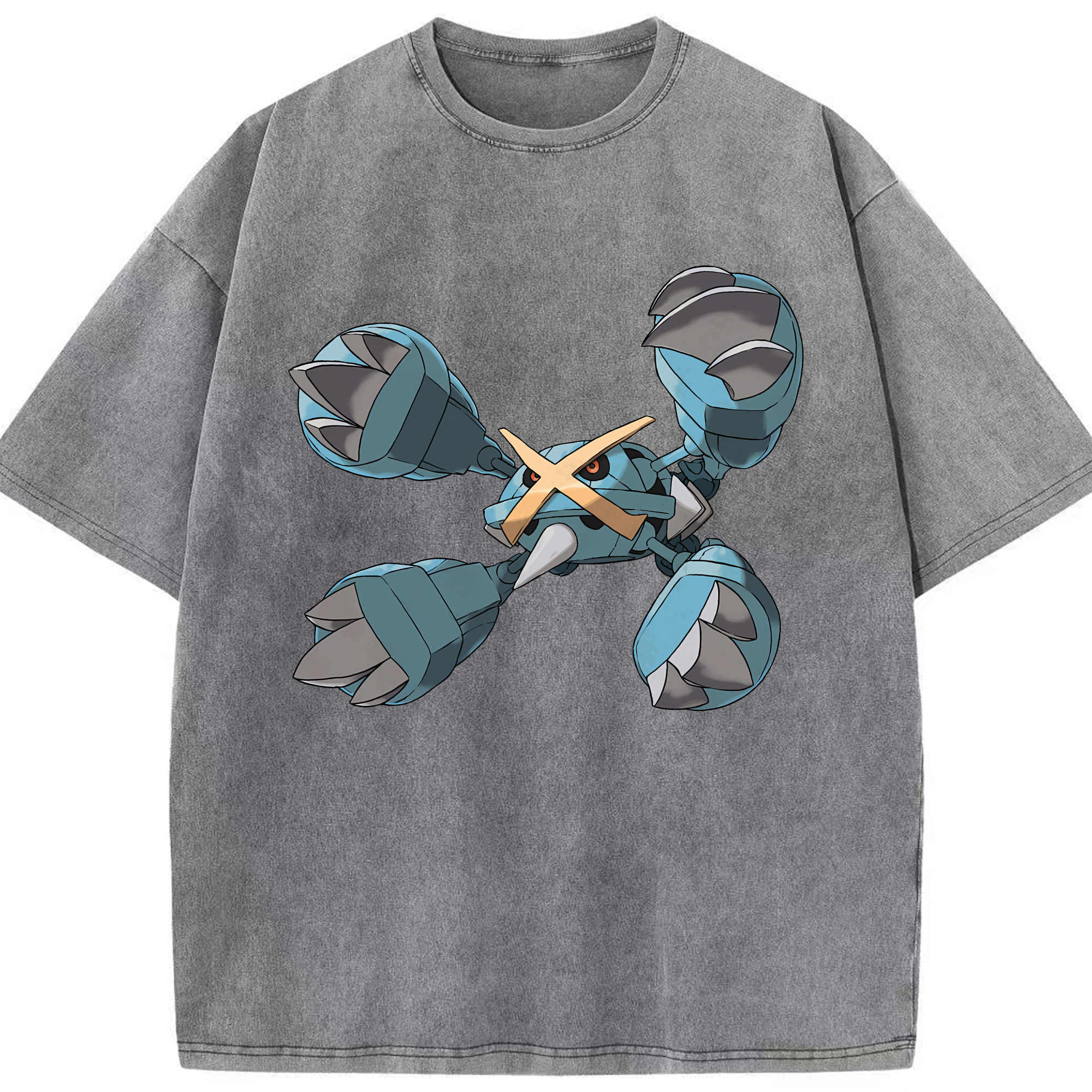 （画像用） ポケットモンスター Pokémon 綿100% ヴィンテージ風 半袖Tシャツ（フロントプリント）