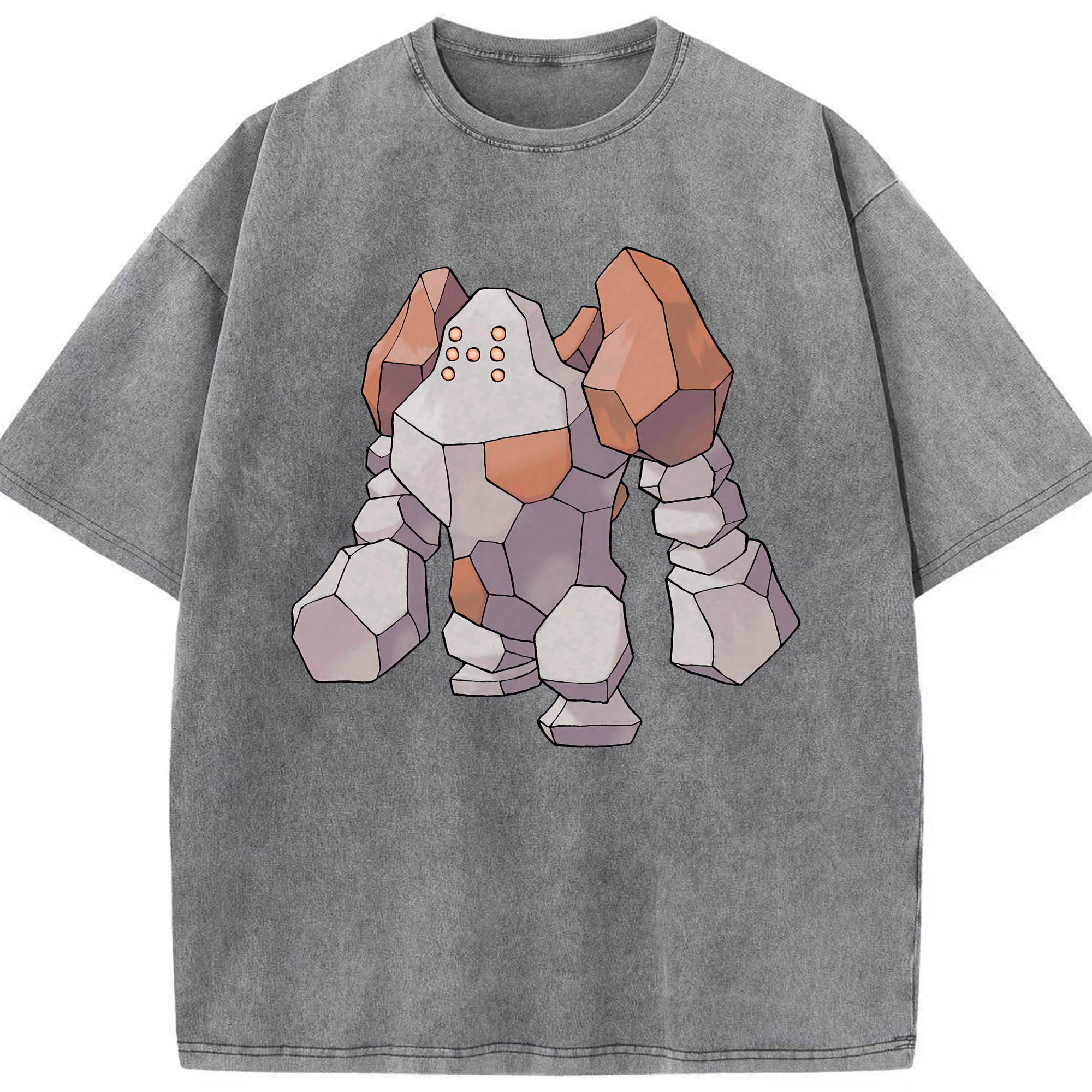 （画像用） ポケットモンスター Pokémon 綿100% ヴィンテージ風 半袖Tシャツ（フロントプリント）