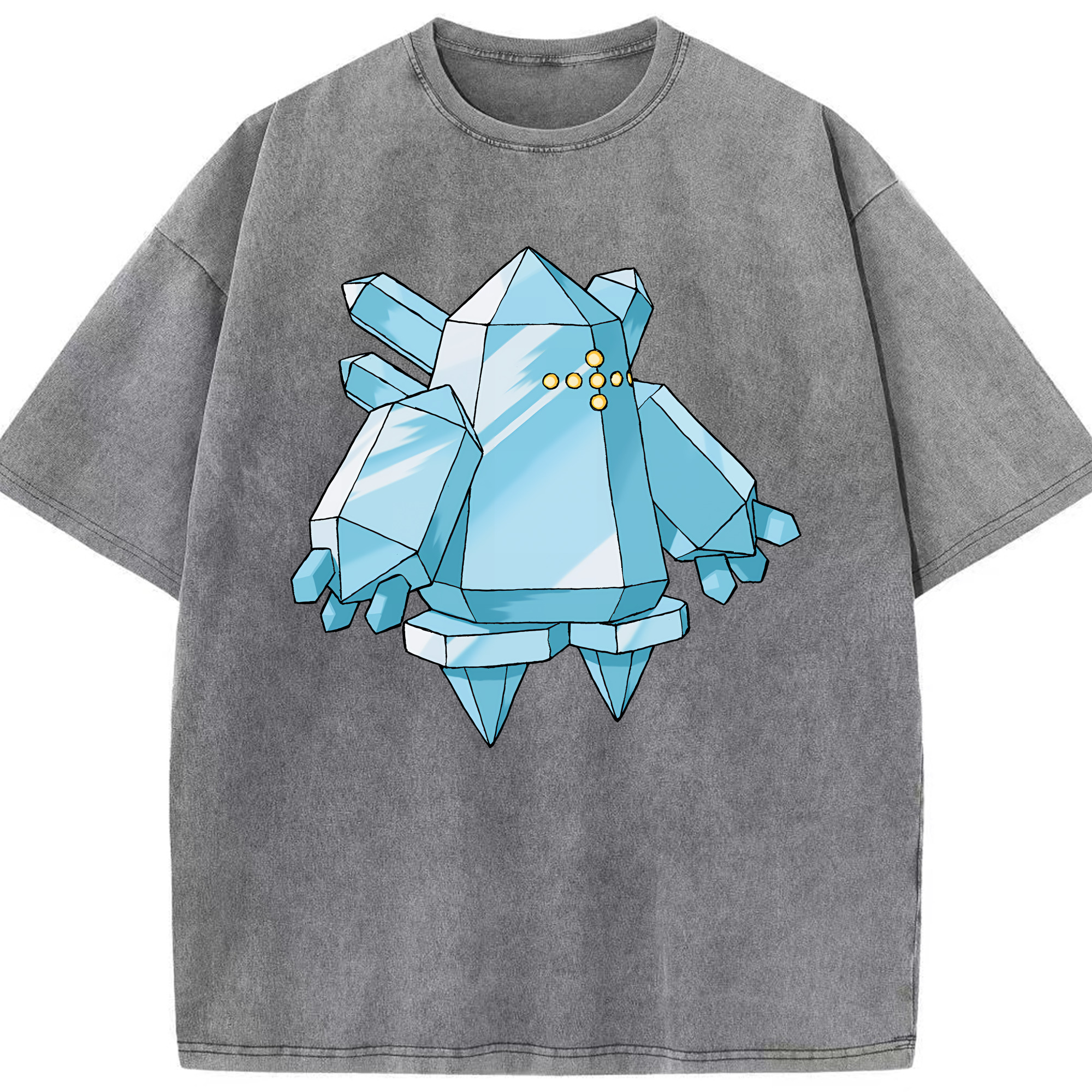 （画像用） ポケットモンスター Pokémon 綿100% ヴィンテージ風 半袖Tシャツ（フロントプリント）