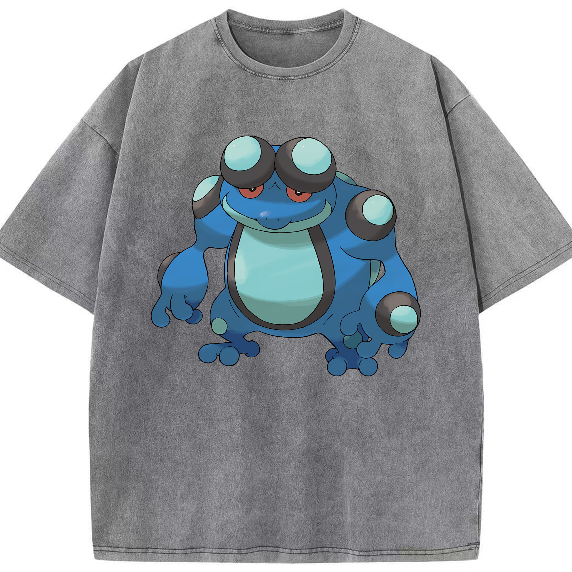 （画像用） ポケットモンスター Pokémon 綿100% ヴィンテージ風 半袖Tシャツ（フロントプリント）