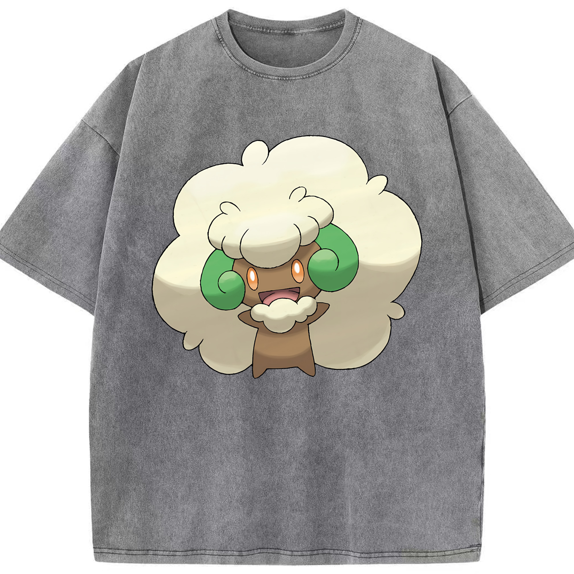 （画像用） ポケットモンスター Pokémon 綿100% ヴィンテージ風 半袖Tシャツ（フロントプリント）