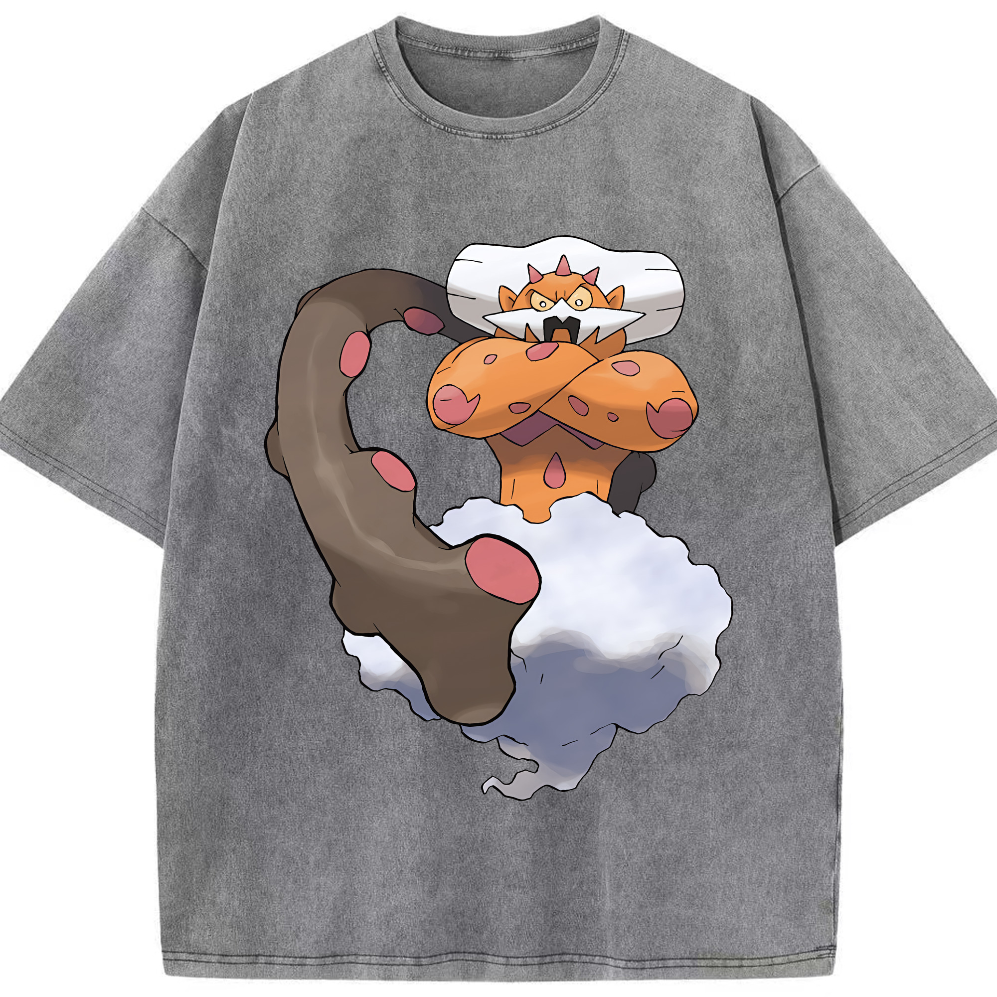 （画像用） ポケットモンスター Pokémon 綿100% ヴィンテージ風 半袖Tシャツ（フロントプリント）