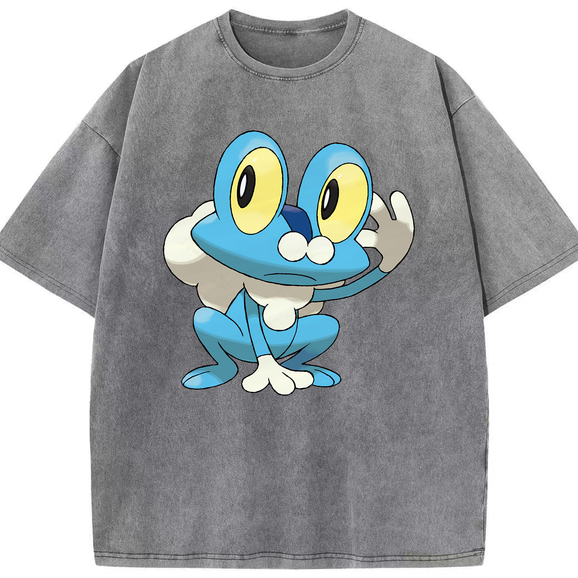 （画像用） ポケットモンスター Pokémon 綿100% ヴィンテージ風 半袖Tシャツ（フロントプリント）