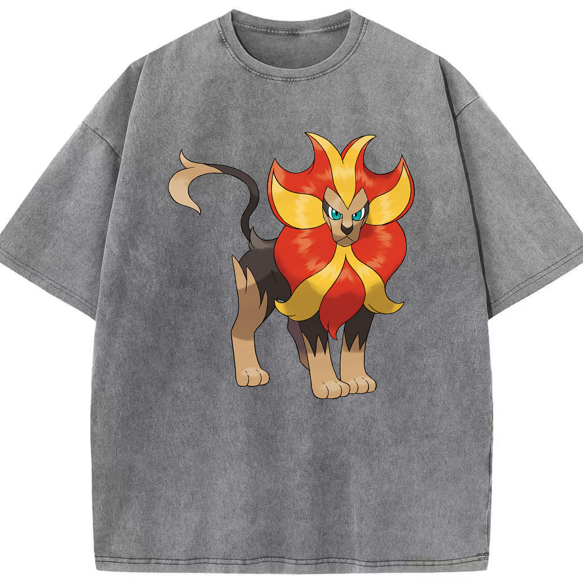 （画像用） ポケットモンスター Pokémon 綿100% ヴィンテージ風 半袖Tシャツ（フロントプリント）