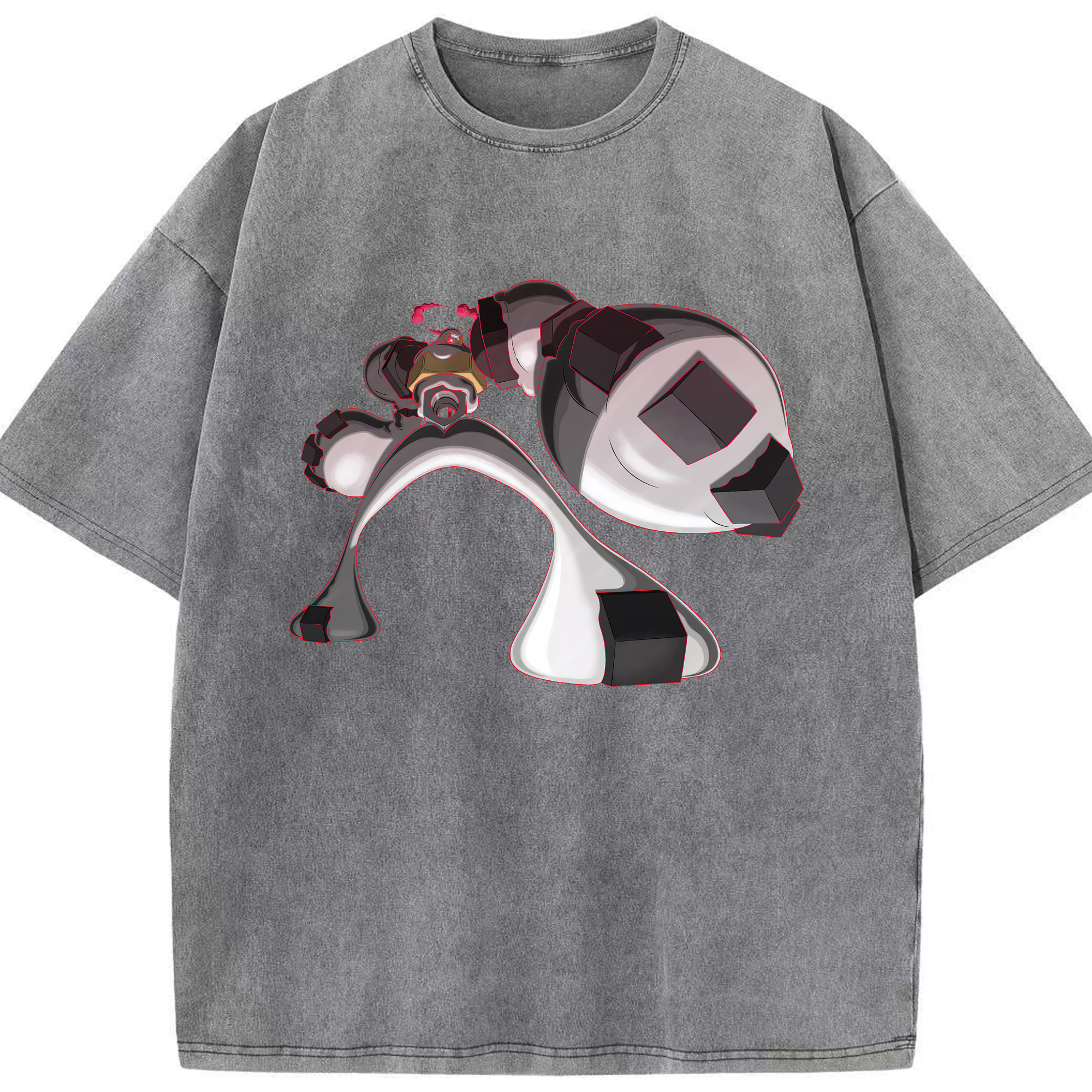 （画像用） ポケットモンスター Pokémon 綿100% ヴィンテージ風 半袖Tシャツ（フロントプリント）