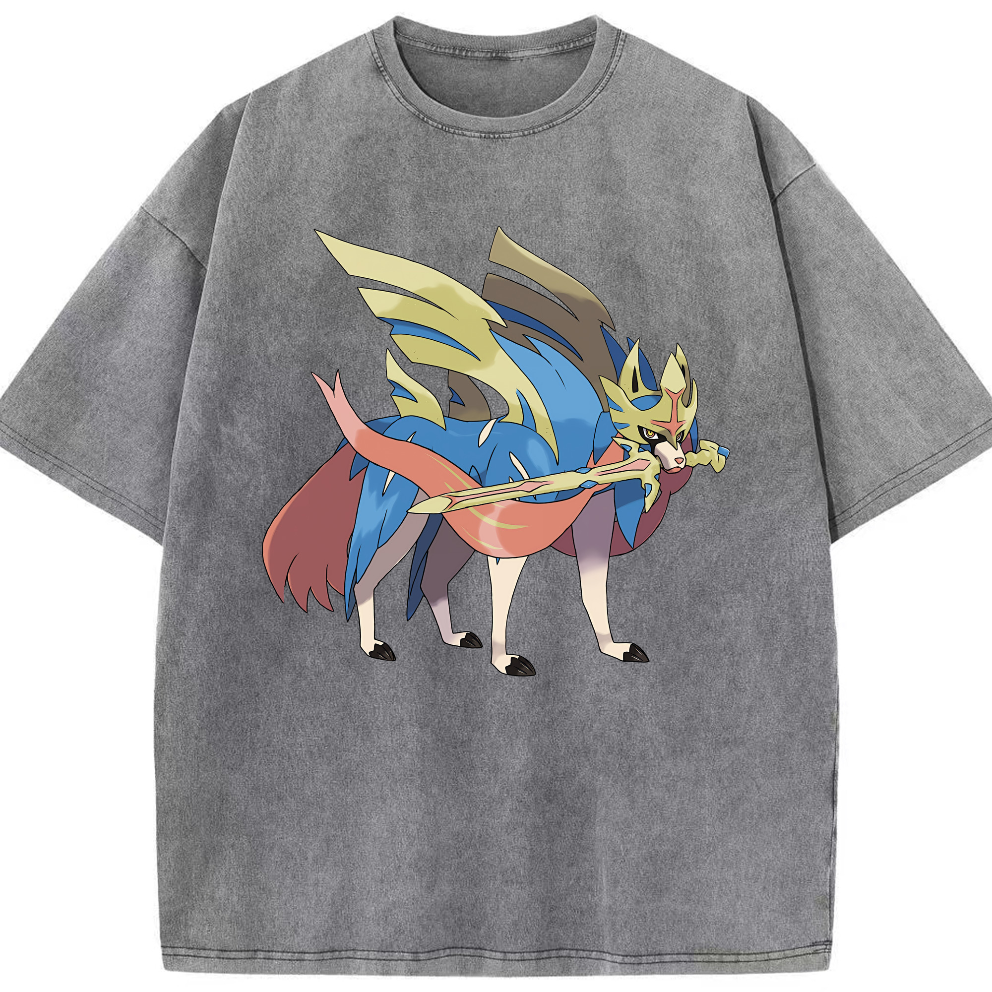 （画像用） ポケットモンスター Pokémon 綿100% ヴィンテージ風 半袖Tシャツ（フロントプリント）